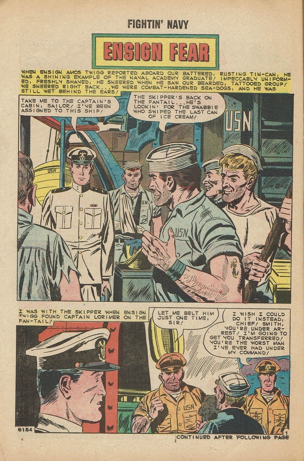 Read online Fightin' Navy comic -  Issue #91 - 14