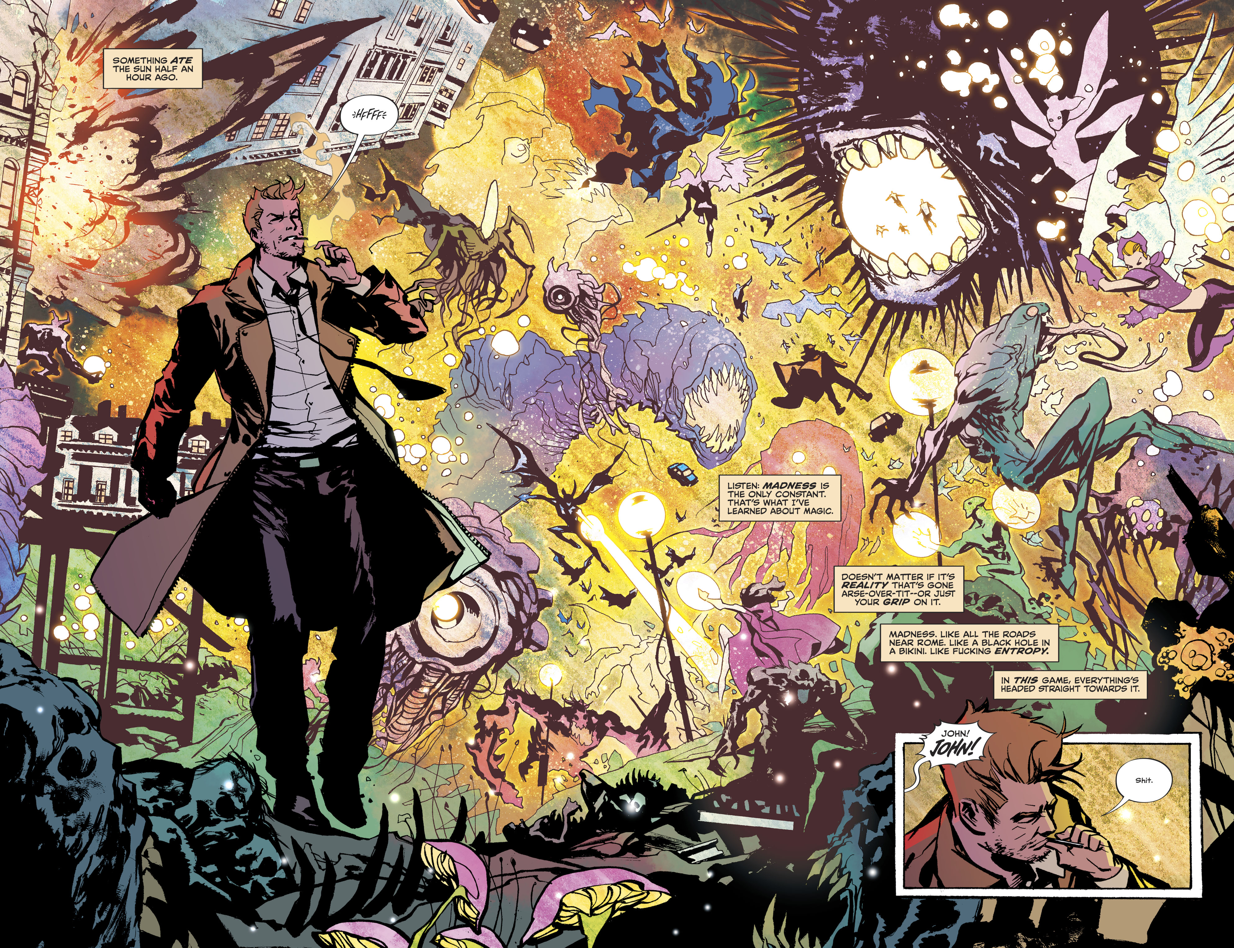 Read online The Sandman Universe Presents: Hellblazer comic -  Issue # Full - 3