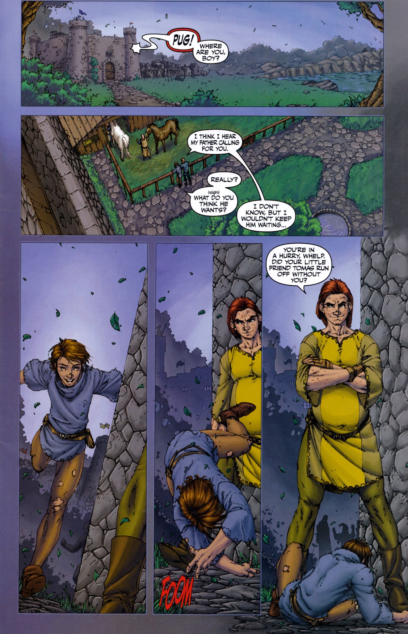 Read online Magician: Apprentice comic -  Issue #1 - 4