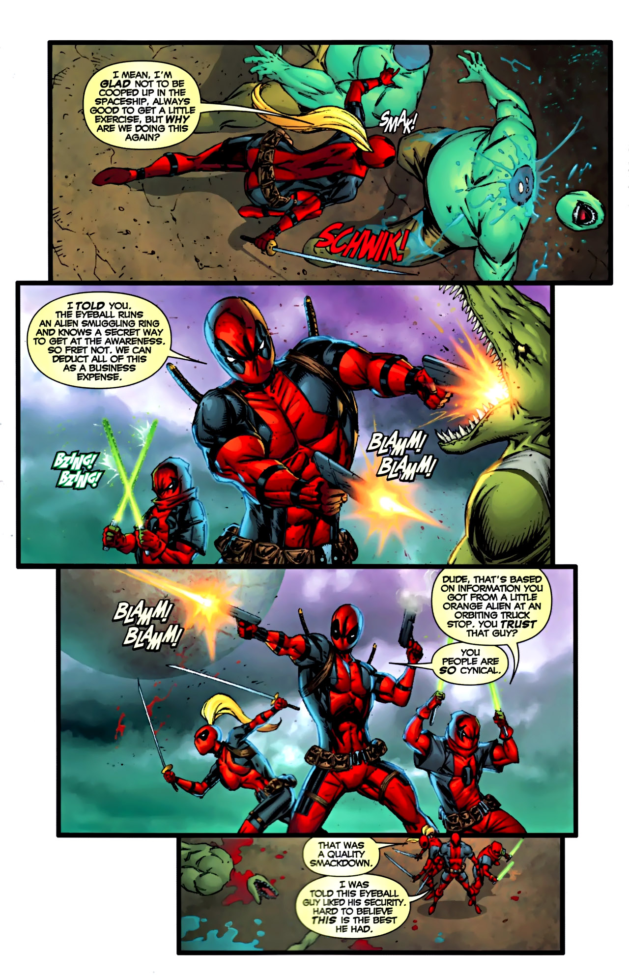 Read online Deadpool Corps (2010) comic -  Issue #4 - 5