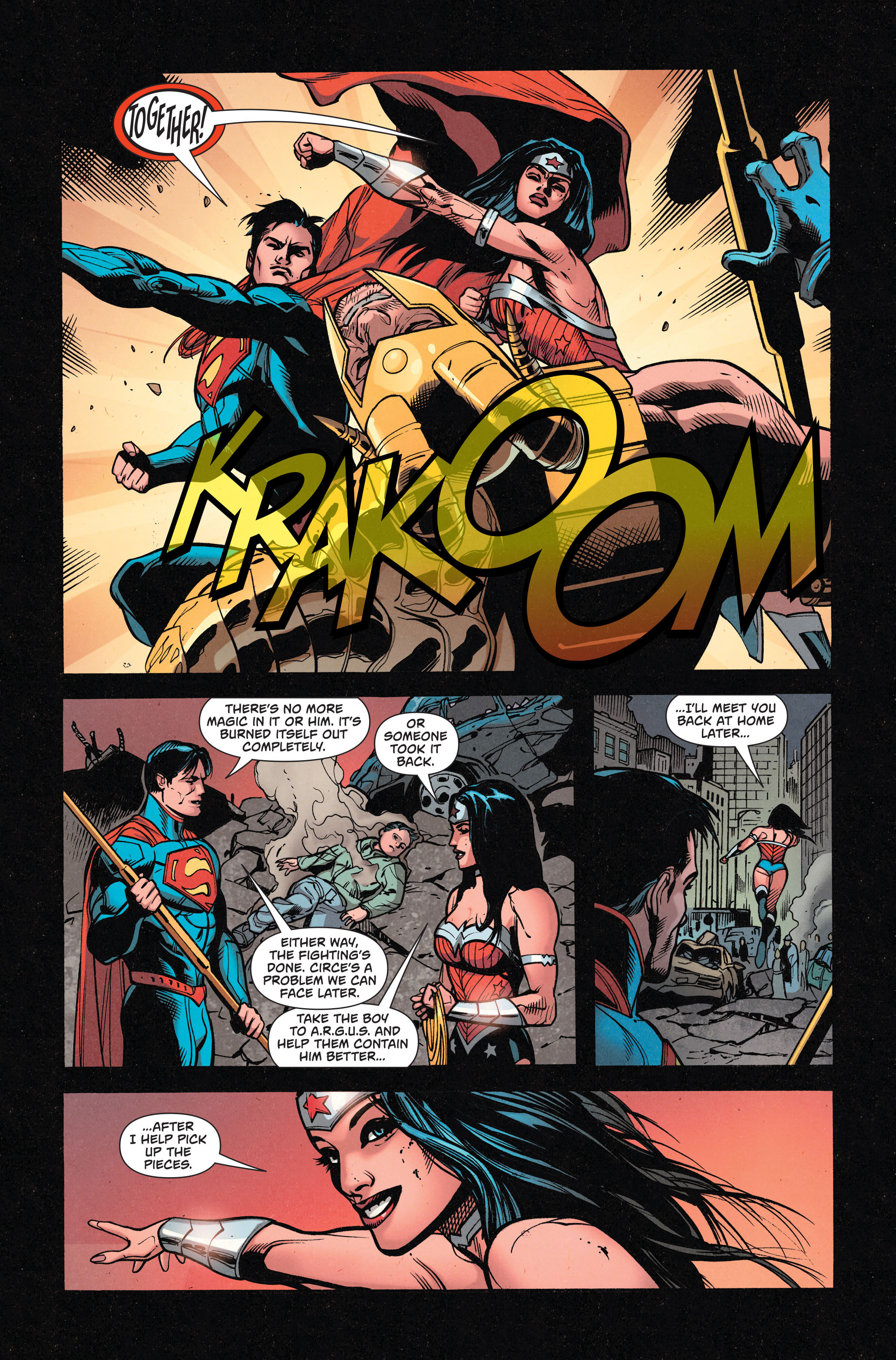 Read online Superman/Wonder Woman comic -  Issue # _TPB 3 - Casualties of War - 117