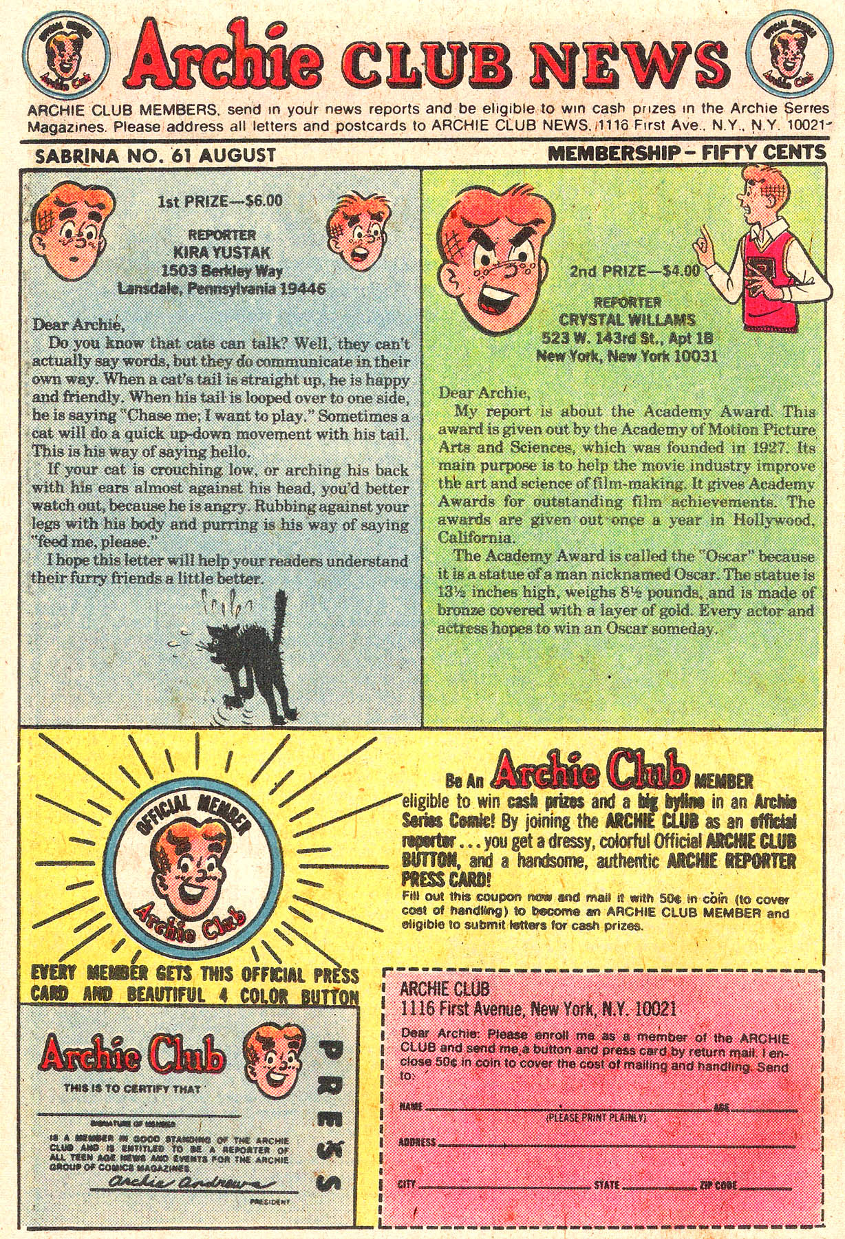 Read online Sabrina The Teenage Witch (1971) comic -  Issue #61 - 26