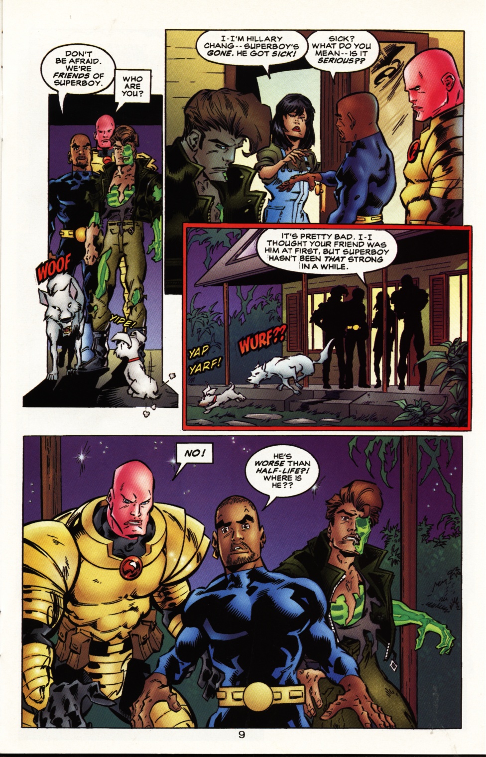 Read online Superboy & The Ravers comic -  Issue #10 - 10