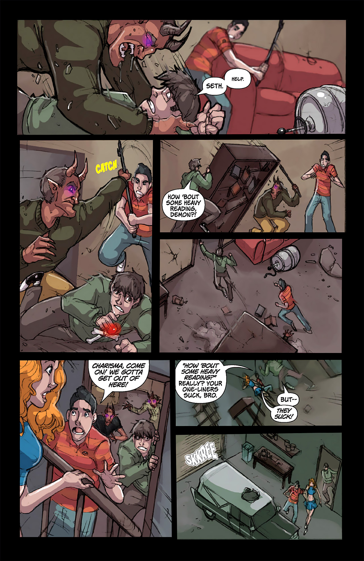 Read online Cindy the Demon Hunter comic -  Issue # TPB - 69