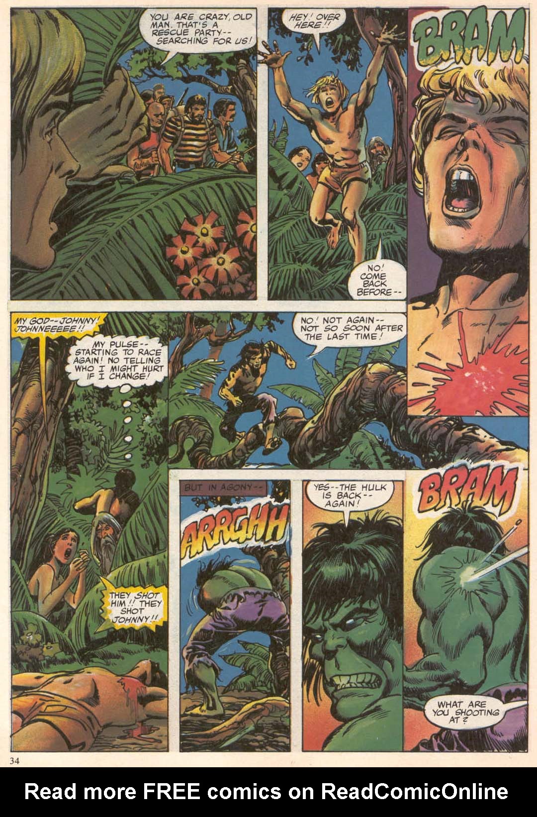 Read online Hulk (1978) comic -  Issue #18 - 34