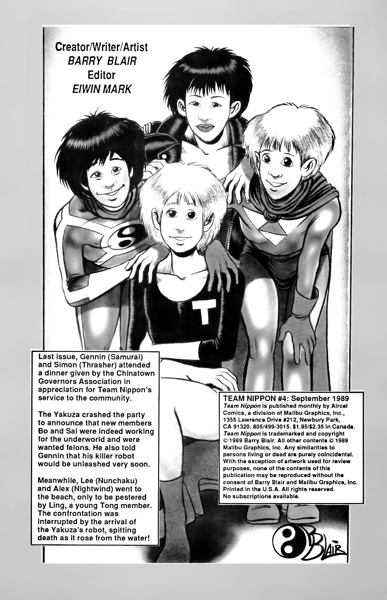 Read online Team Nippon comic -  Issue #4 - 2