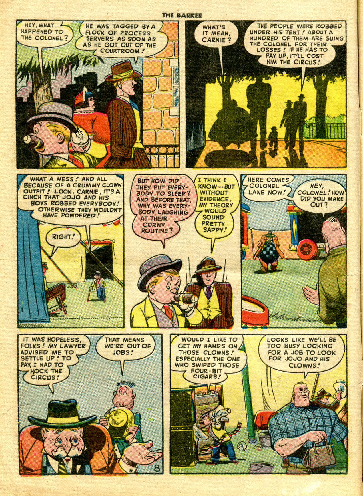 Read online Barker comic -  Issue #5 - 10