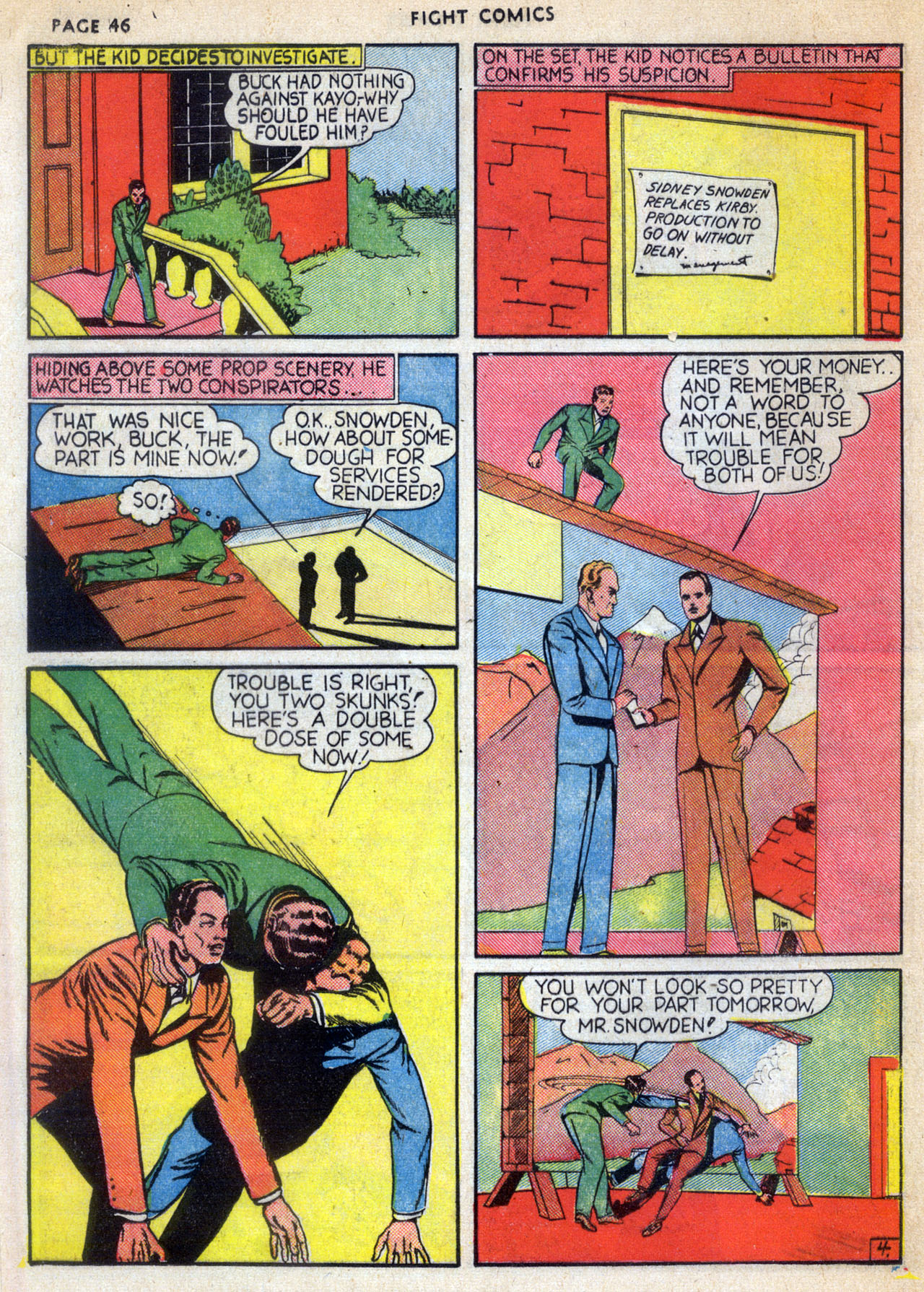 Read online Fight Comics comic -  Issue #4 - 48