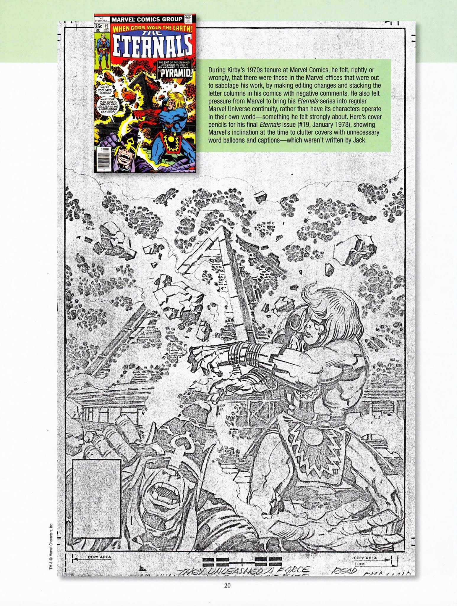 Read online The Jack Kirby Collector comic -  Issue #61 - 20