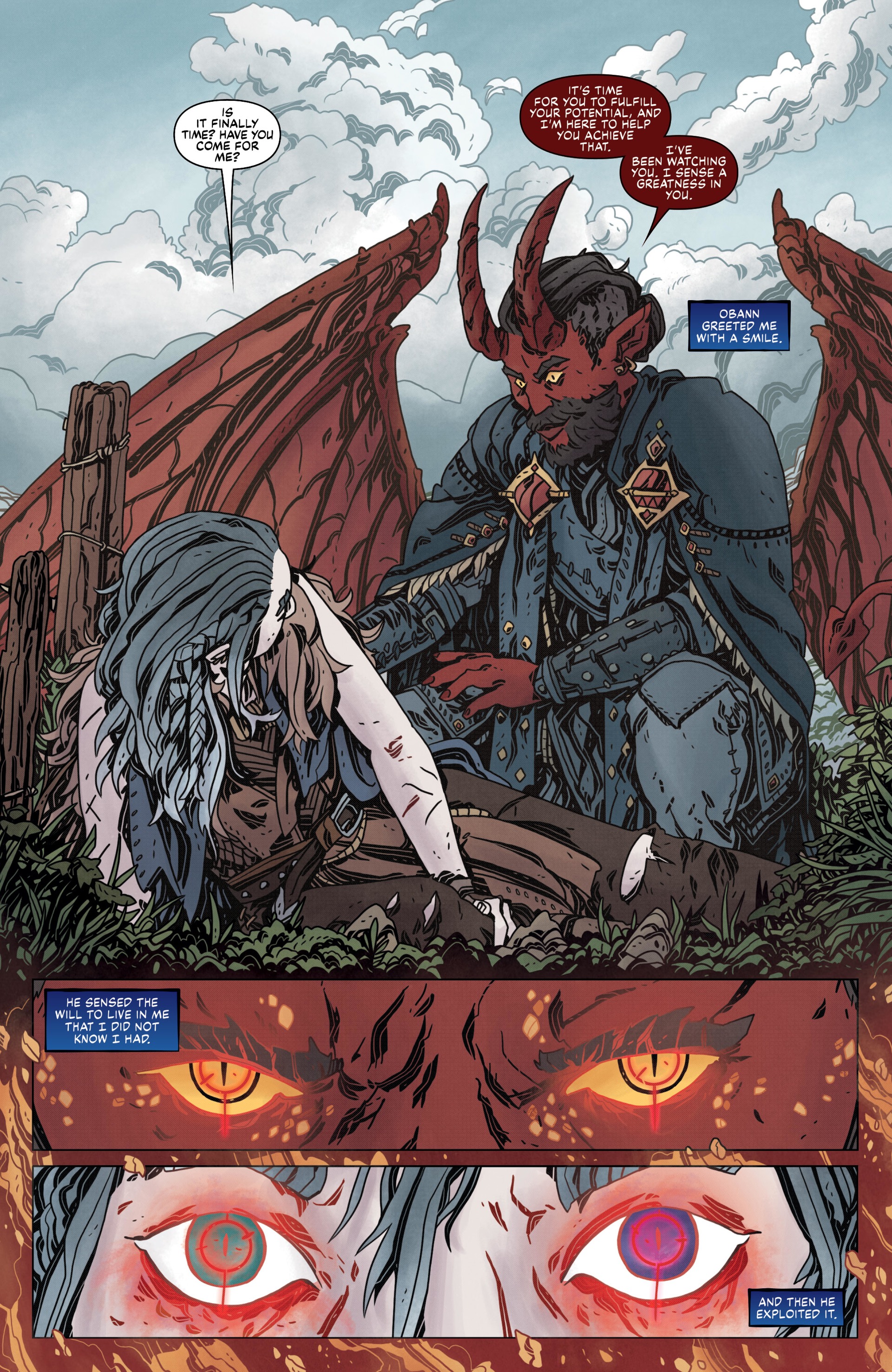 Read online Critical Role: The Mighty Nein Origins - Yasha Nydoorin comic -  Issue # Full - 48