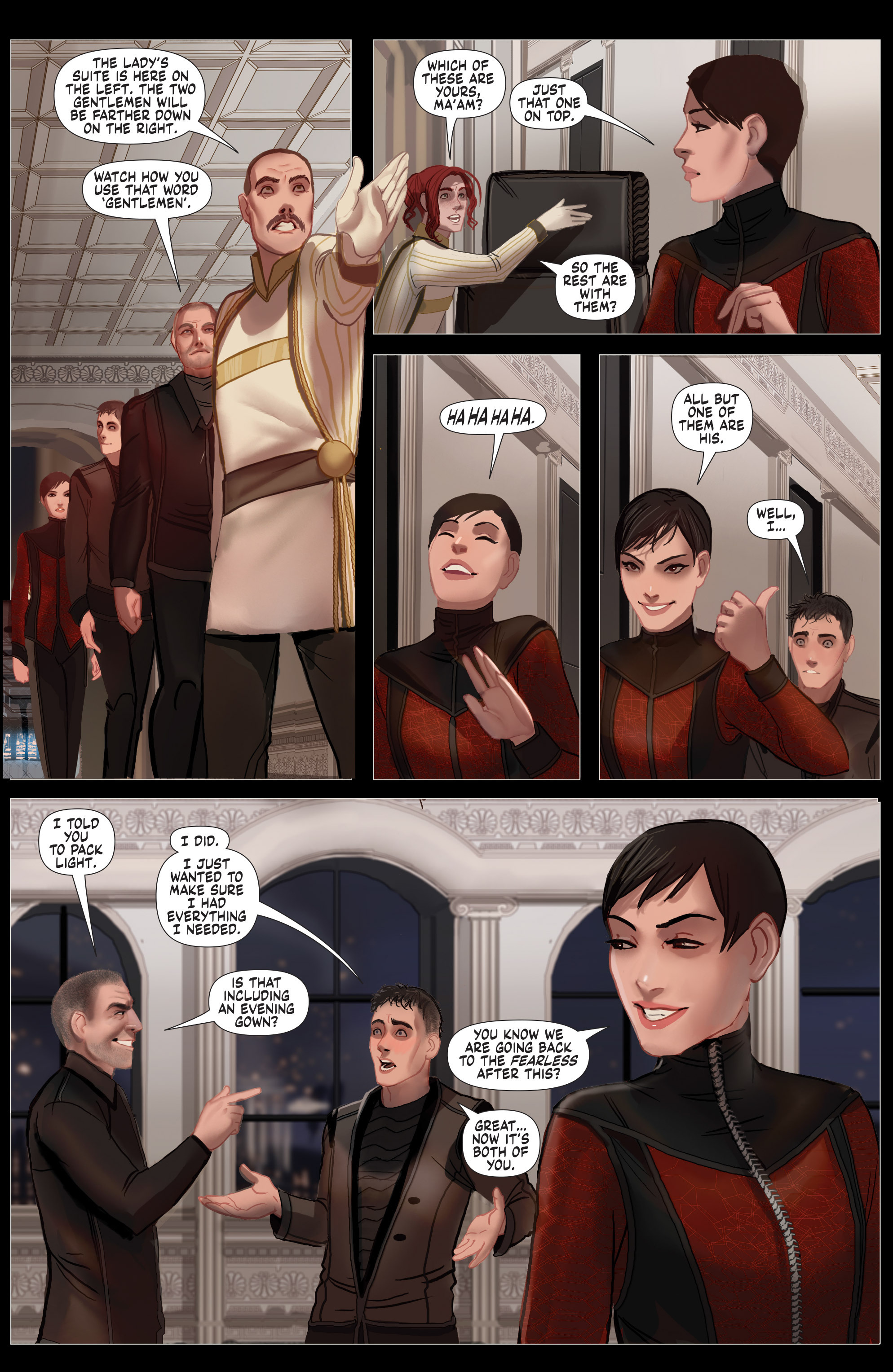 Read online Tales of Honor (2015) comic -  Issue #1 - 22