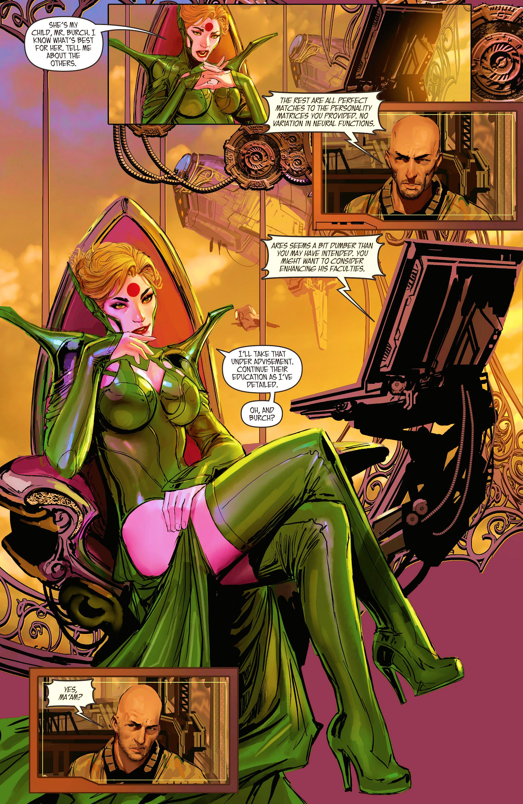 Read online Aphrodite IX (2013) comic -  Issue #10 - 5