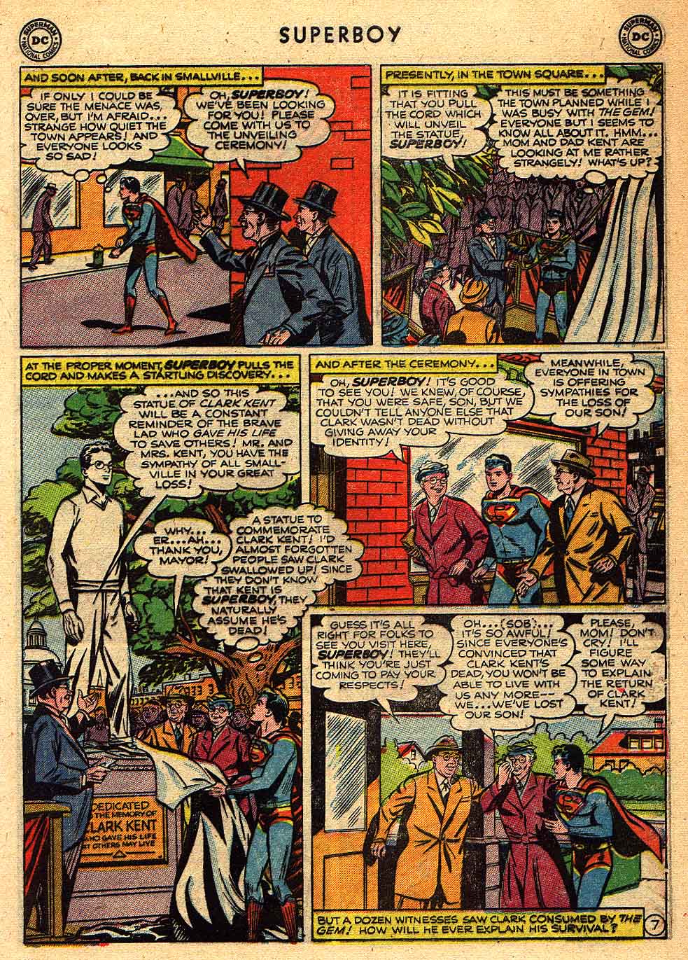 Read online Superboy (1949) comic -  Issue #19 - 8