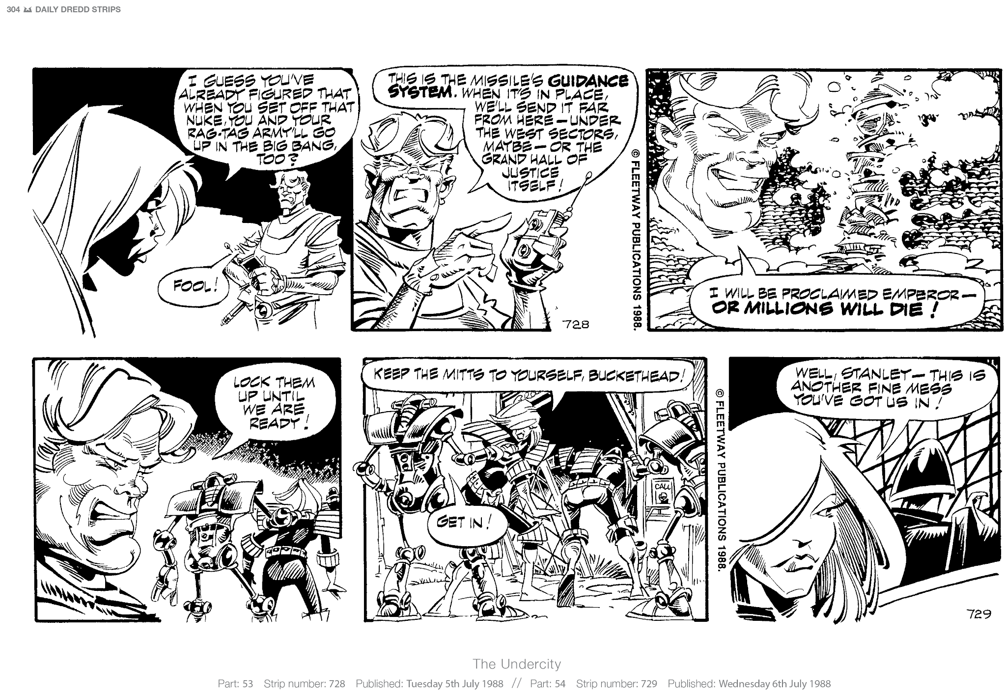 Read online Judge Dredd: The Daily Dredds comic -  Issue # TPB 2 - 307