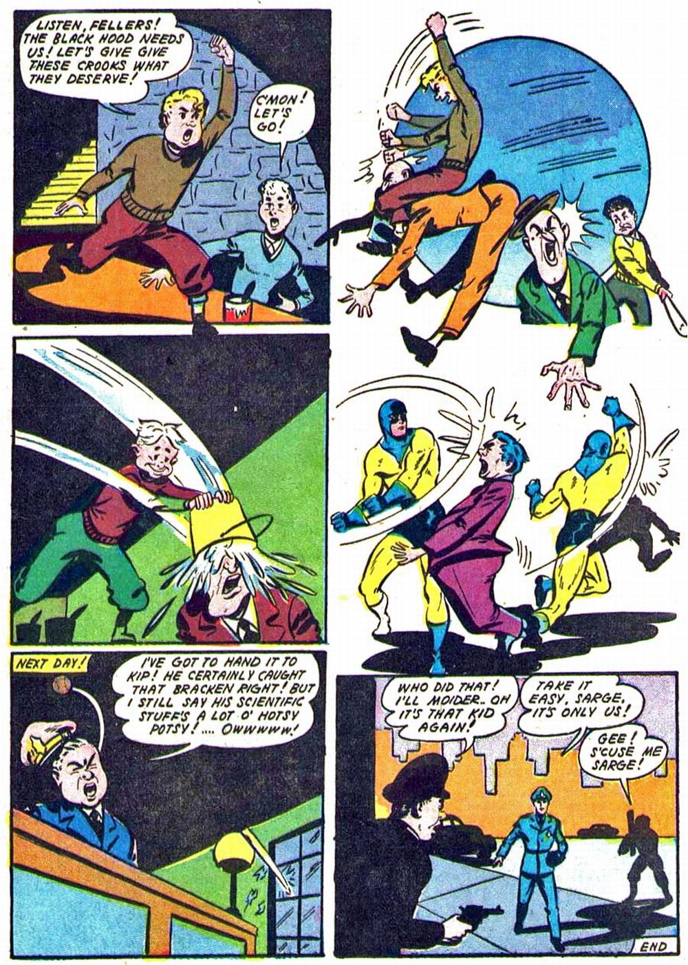 Read online Black Hood Comics comic -  Issue #10 - 31