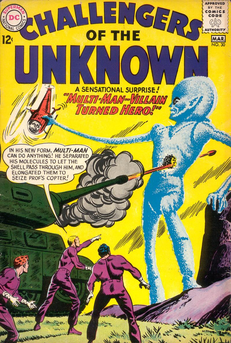 Read online Challengers of the Unknown (1958) comic -  Issue #30 - 1