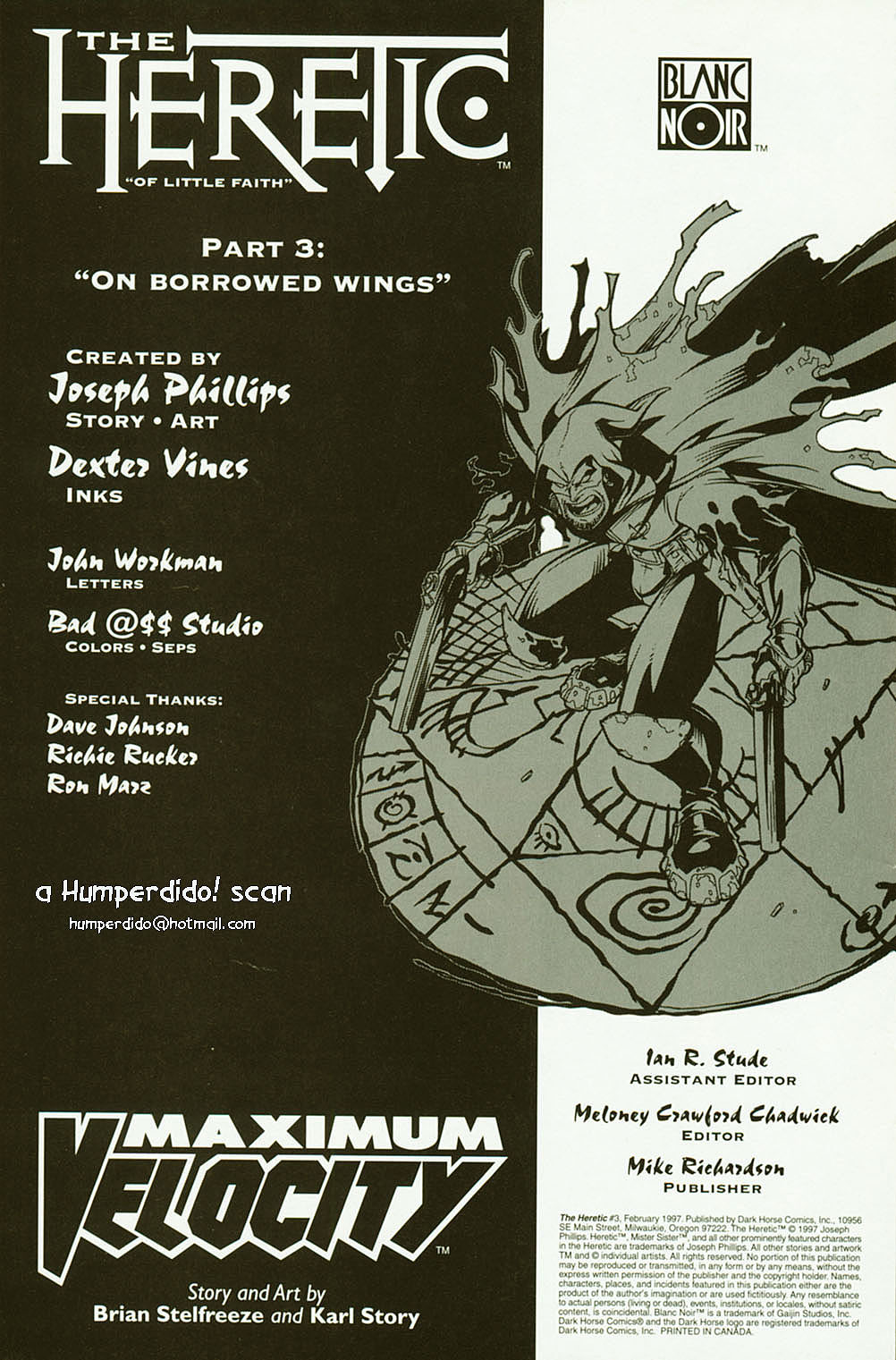 Read online The Heretic comic -  Issue #3 - 2