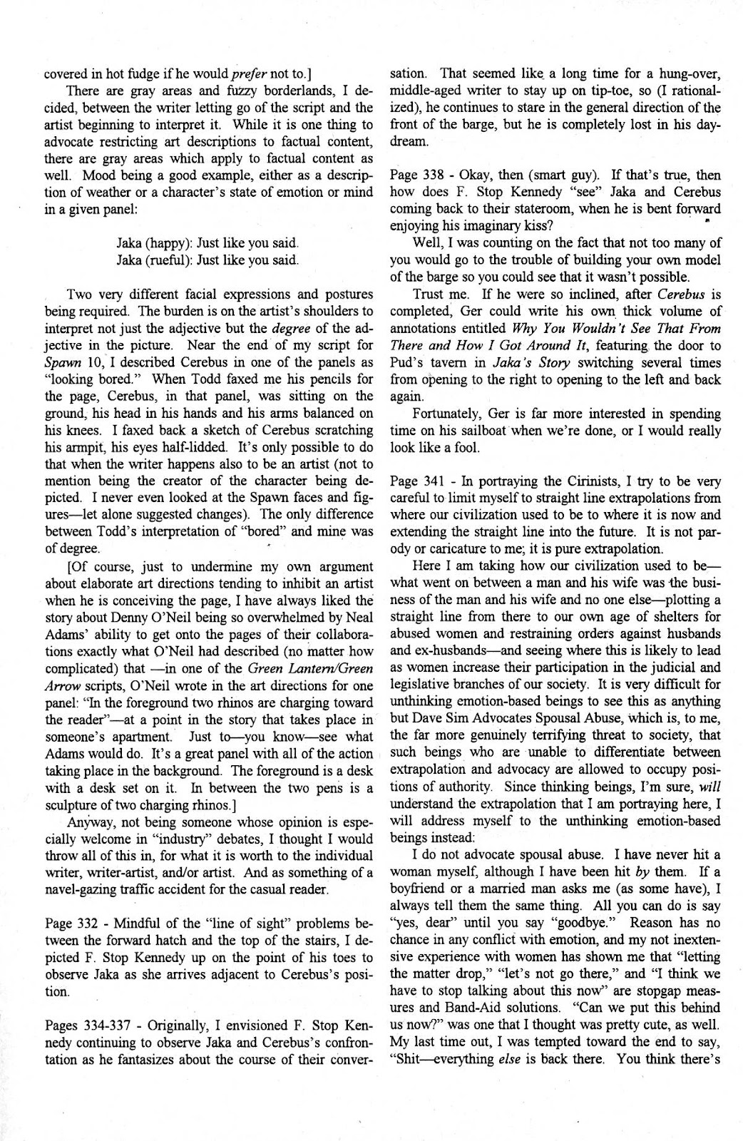 Cerebus issue 249 - Page 27