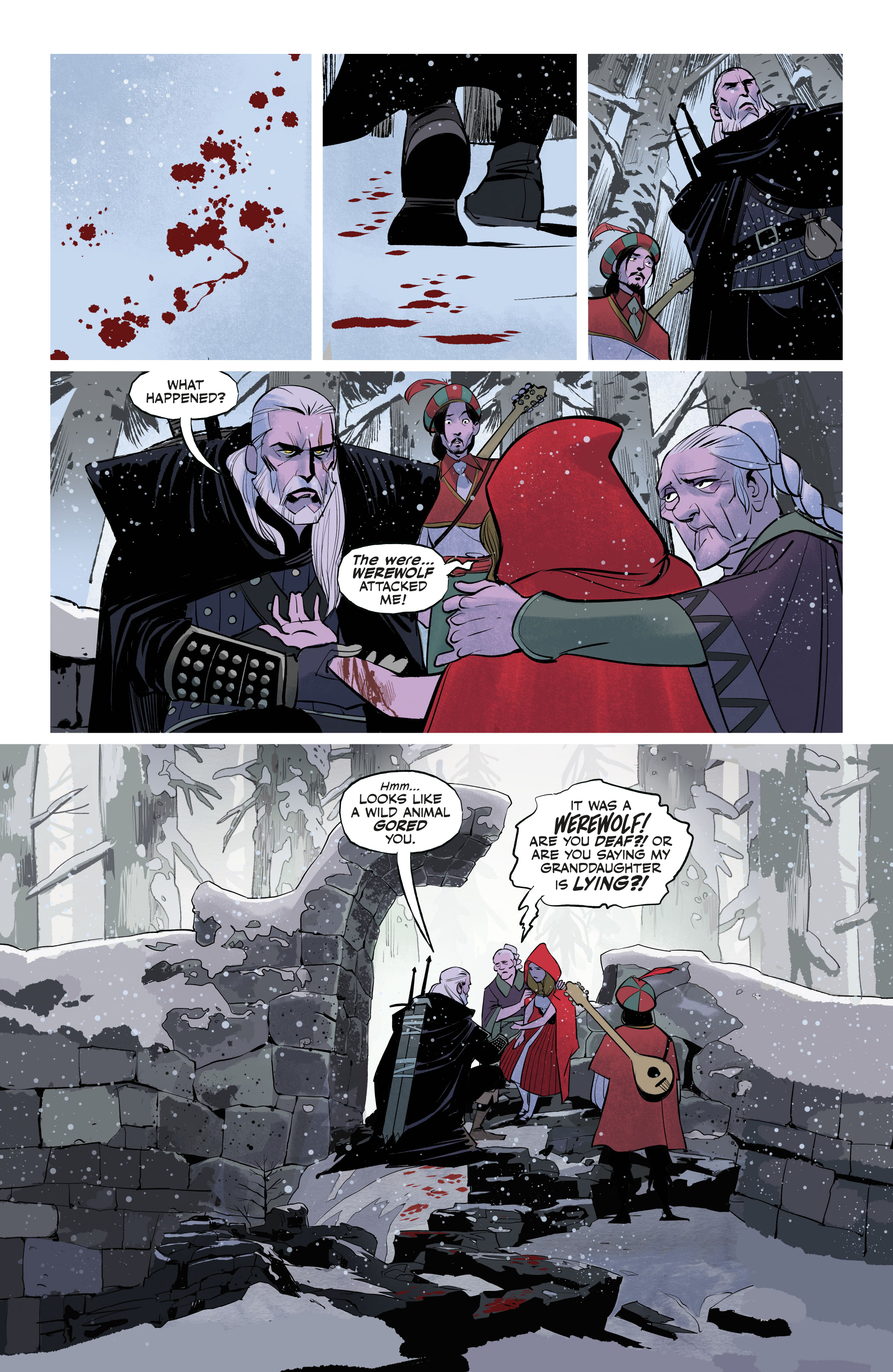 Read online The Witcher: The Ballad of Two Wolves comic -  Issue #2 - 16