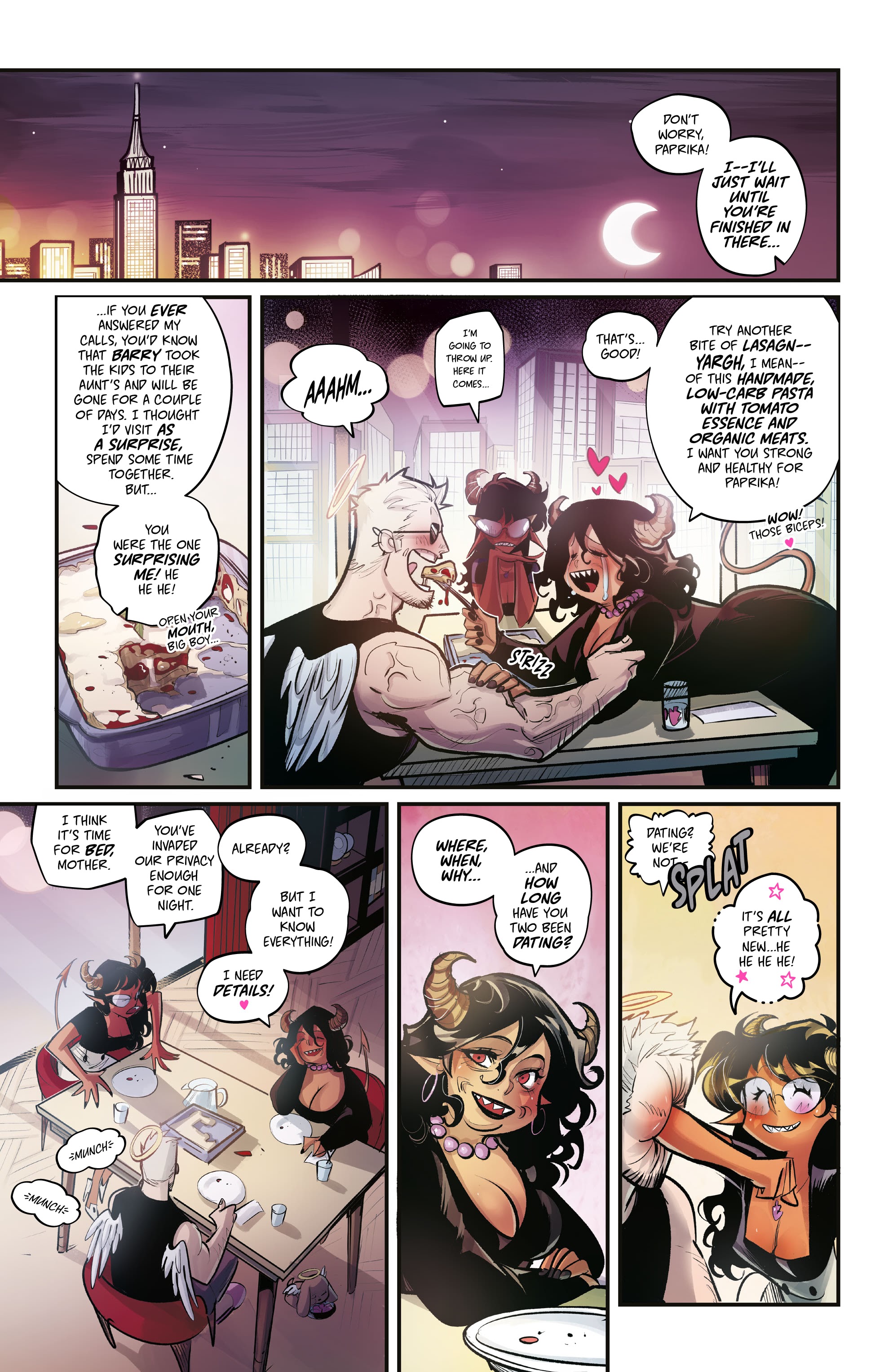Read online Mirka Andolfo's Sweet Paprika comic -  Issue #6 - 7