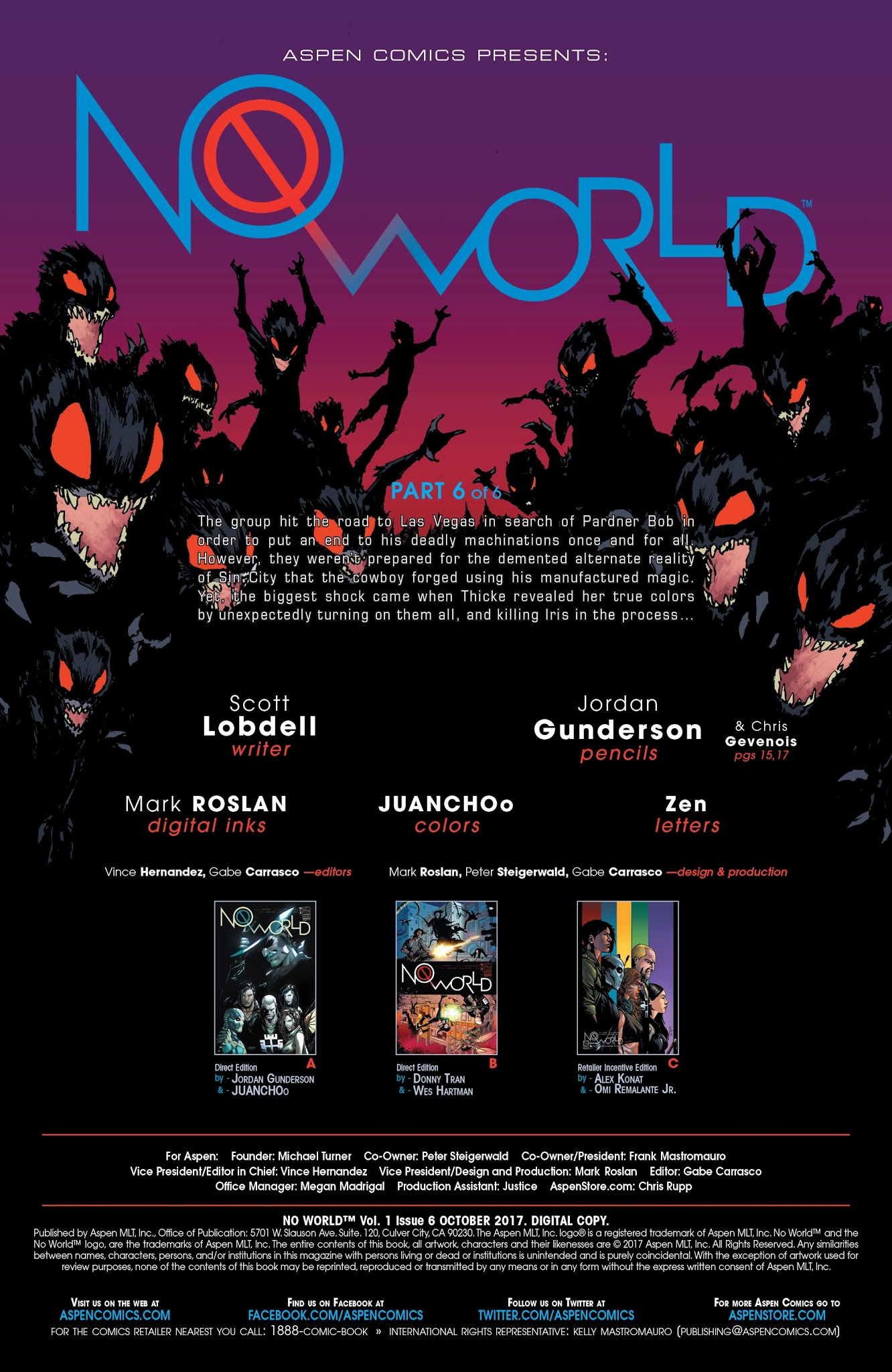 Read online No World comic -  Issue #6 - 3