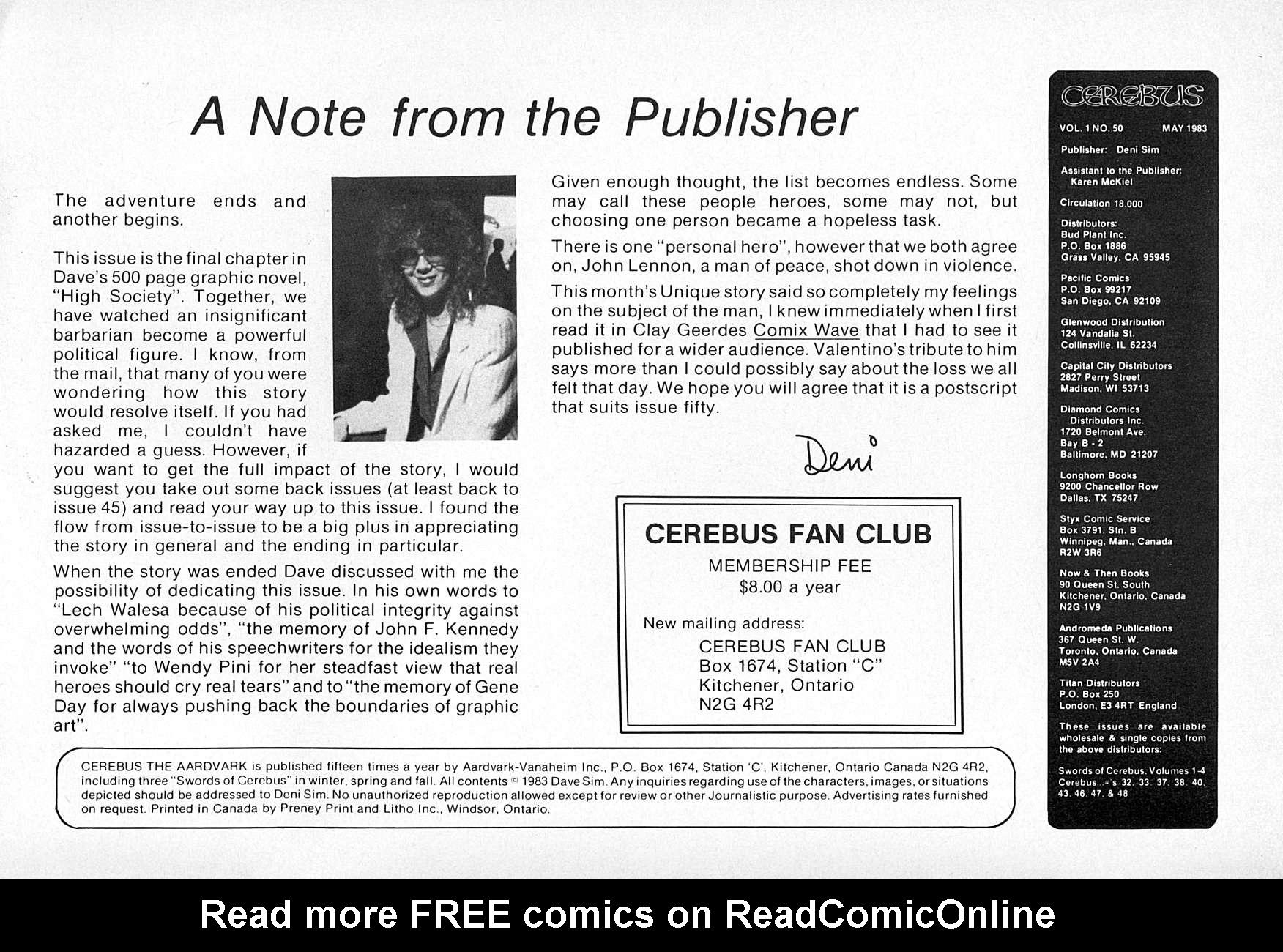 Cerebus 050 | Read All Comics Online