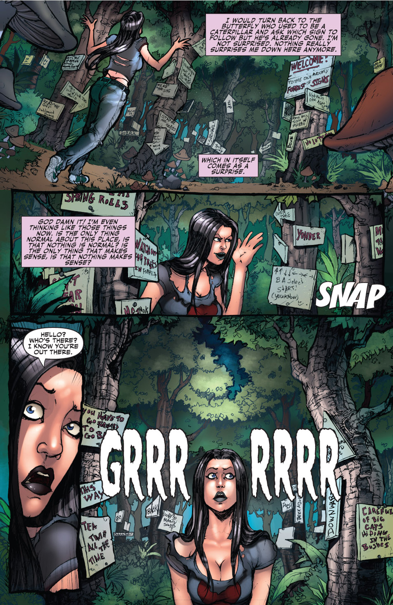 Read online Grimm Fairy Tales: Return to Wonderland comic -  Issue #3 - 11