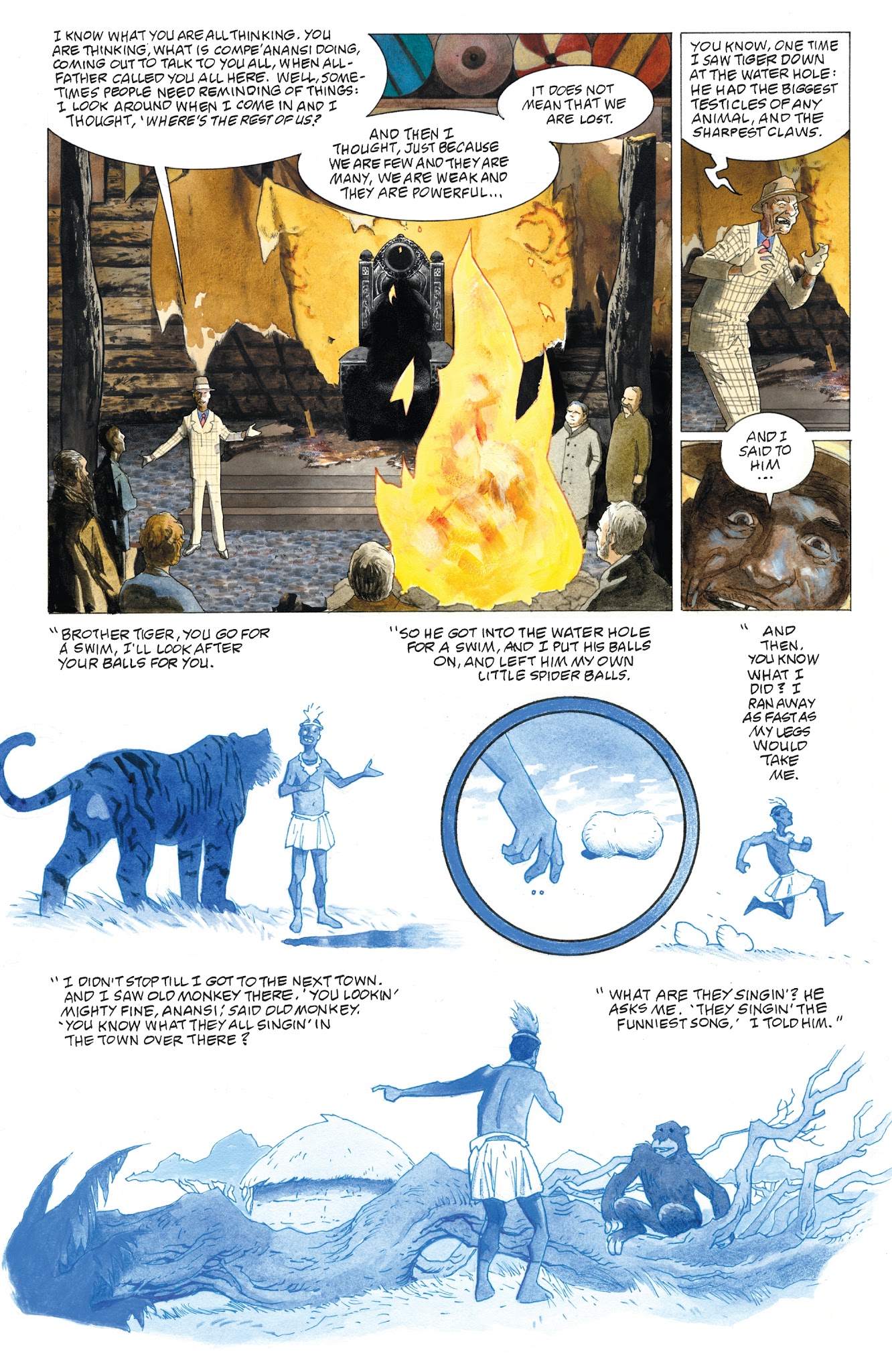 Read online American Gods: Shadows comic -  Issue #6 - 11