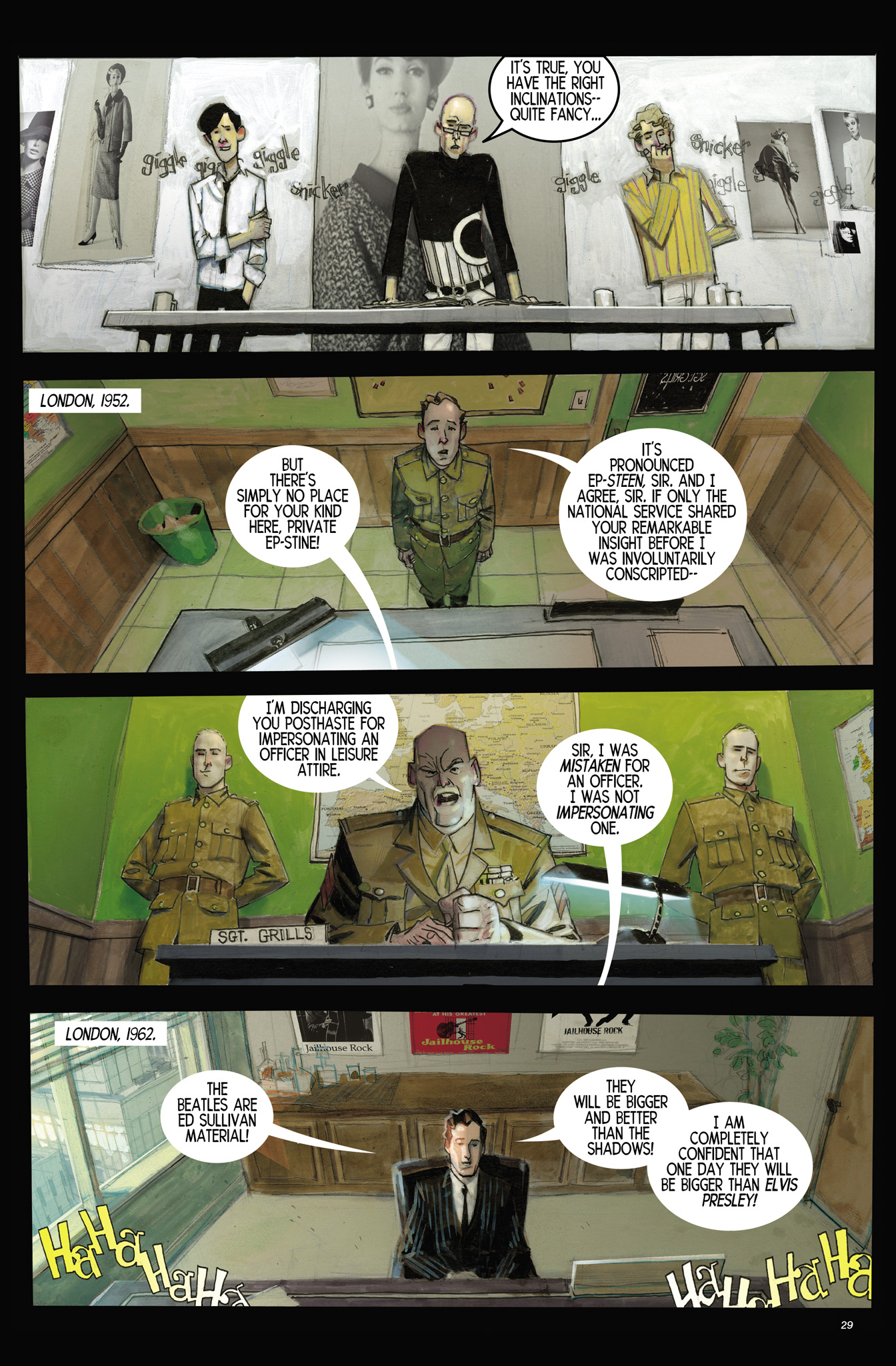 Read online The Fifth Beatle: The Brian Epstein Story comic -  Issue # TPB - 28