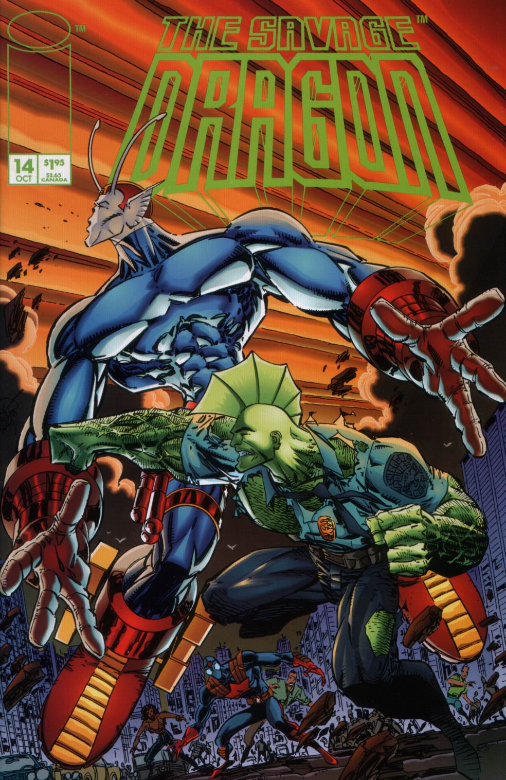 Read online The Savage Dragon (1993) comic -  Issue #14 - 1