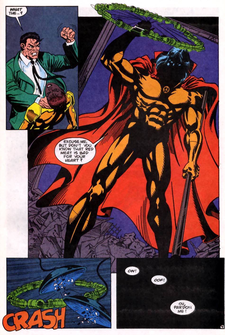 Read online The Web (1991) comic -  Issue #11 - 10