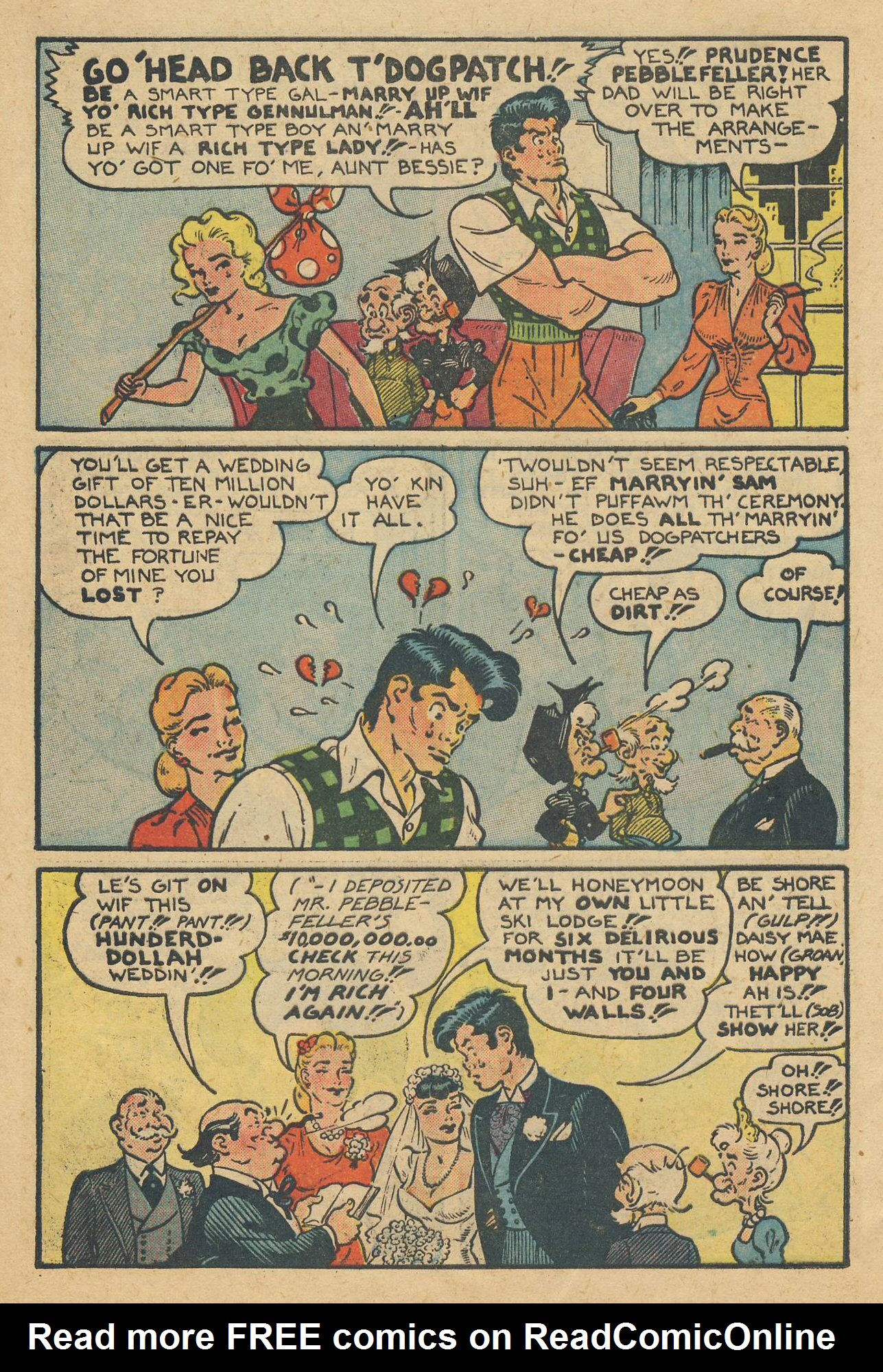Read online Li'l Abner Comics comic -  Issue #70 - 28