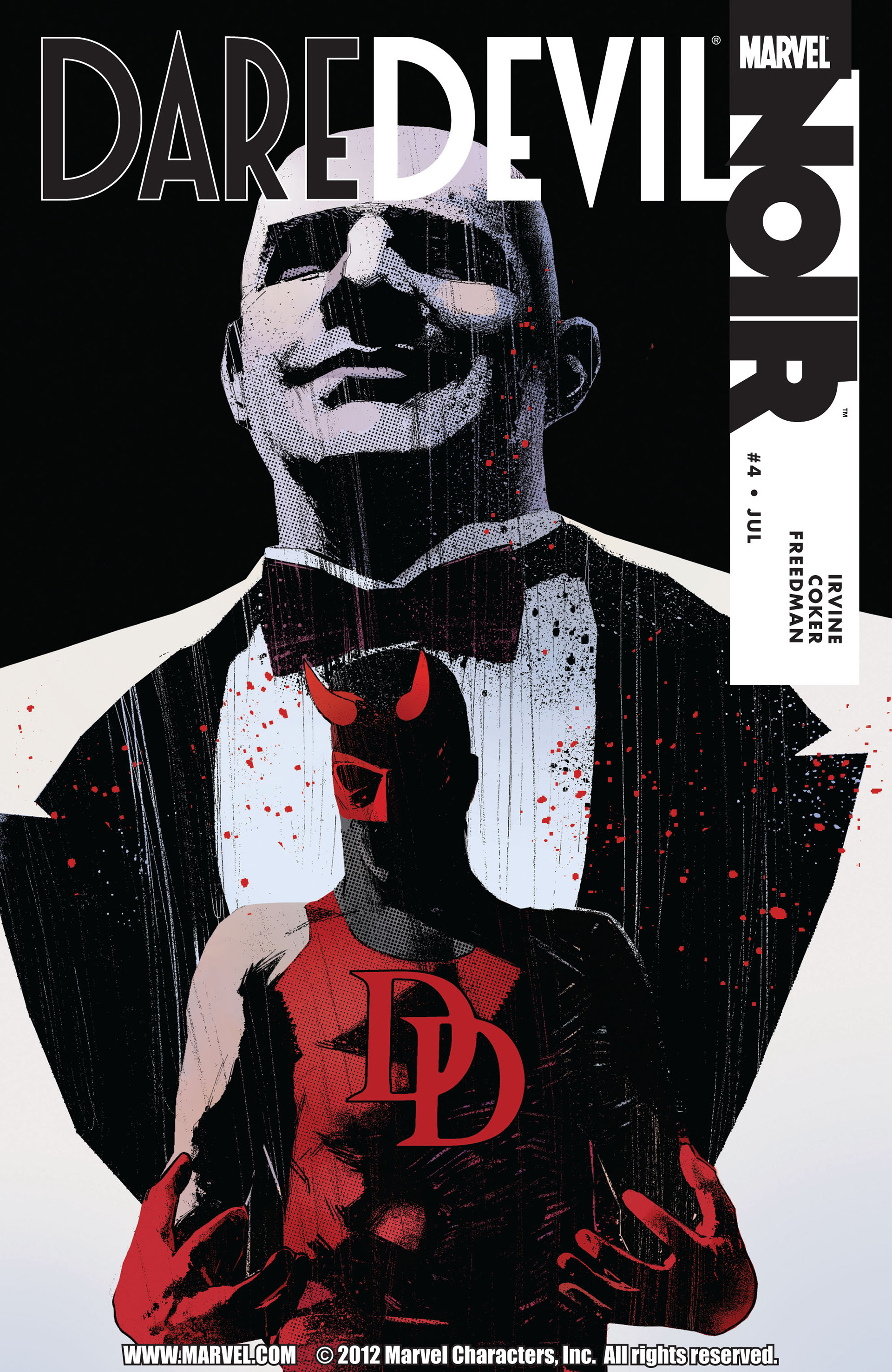 Read online Daredevil Noir comic -  Issue #4 - 1
