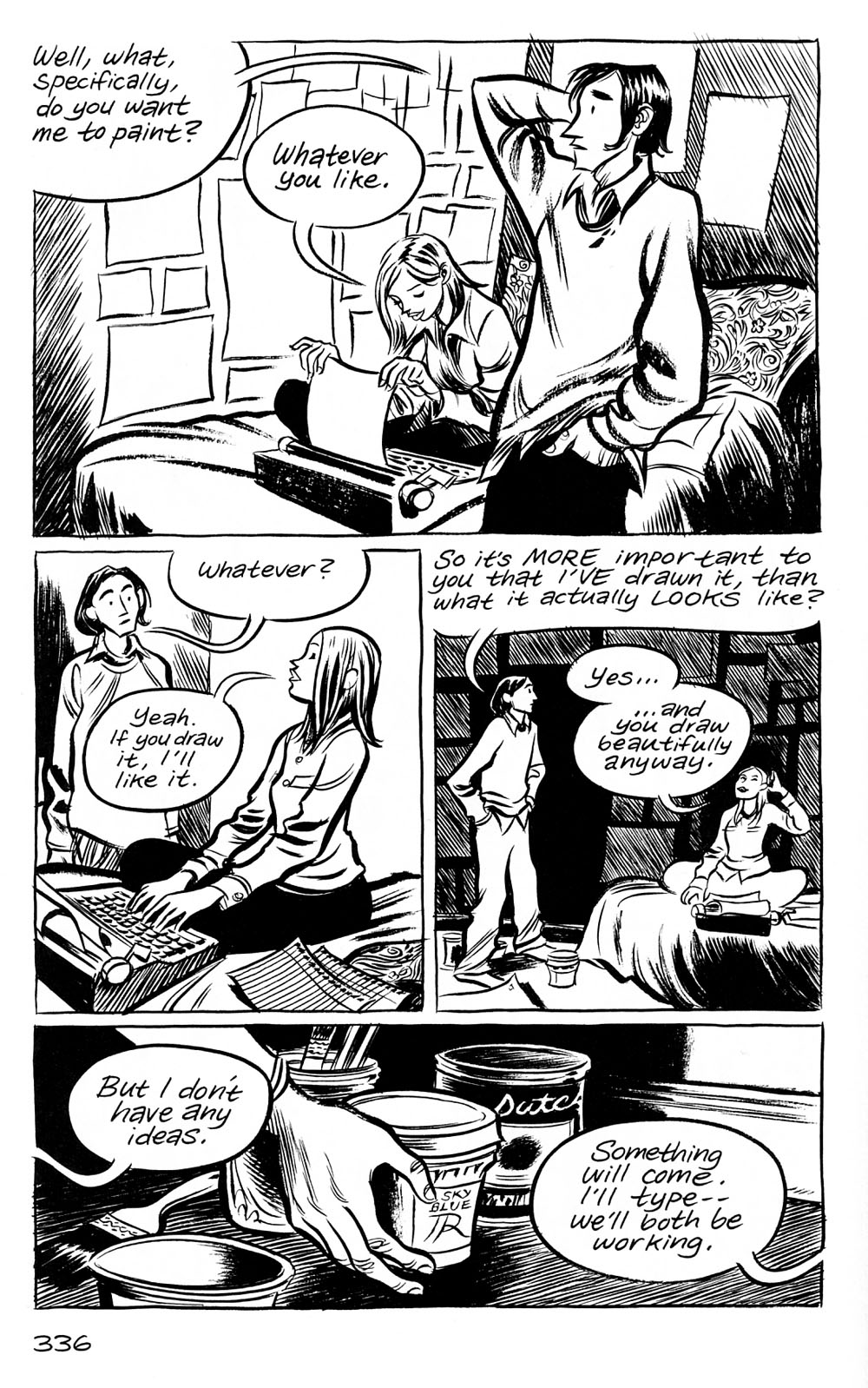 Read online Blankets comic -  Issue #2 - 112