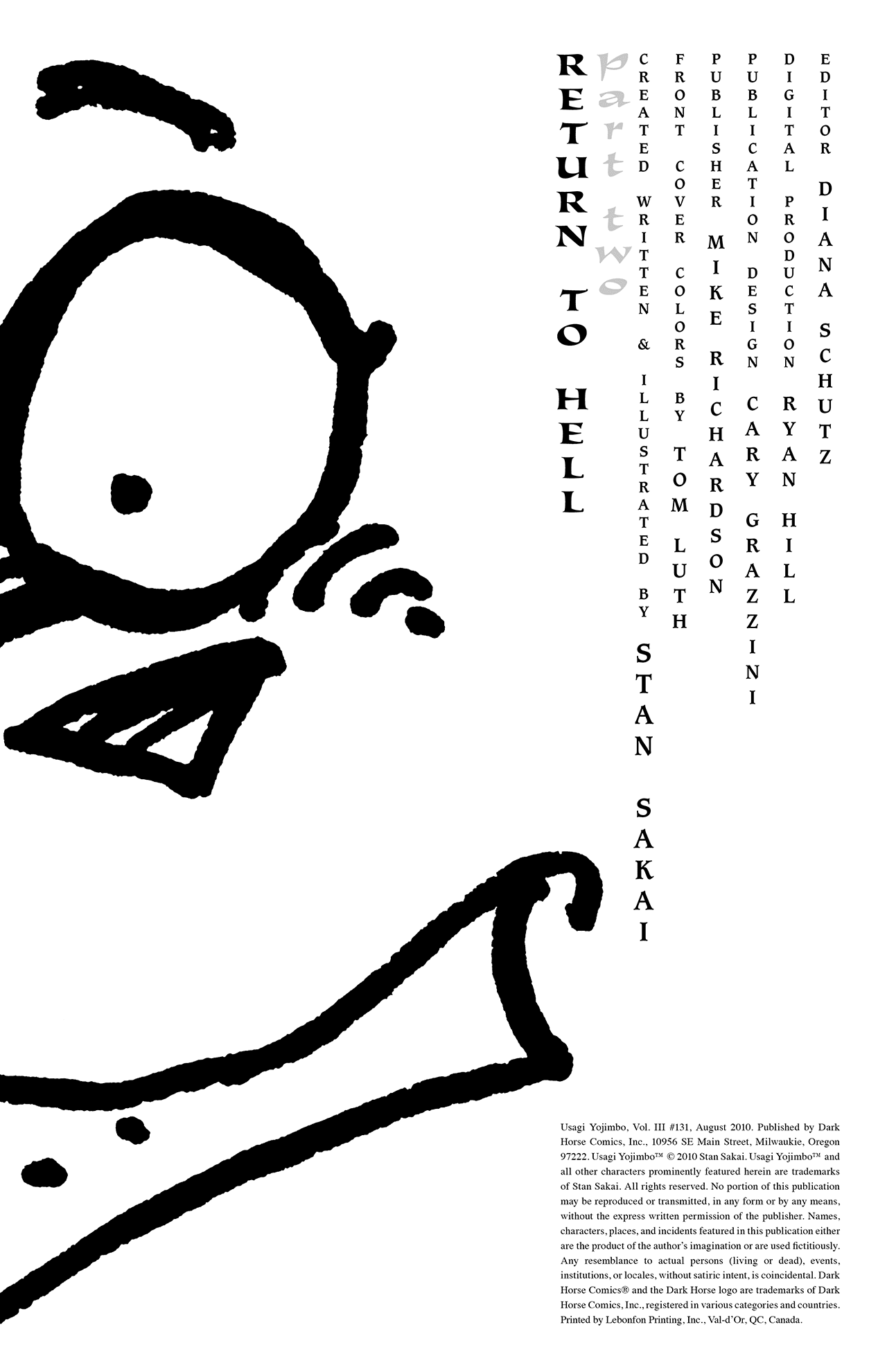 Read online Usagi Yojimbo (1996) comic -  Issue #131 - 2