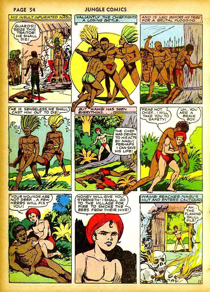 Read online Jungle Comics comic -  Issue #23 - 58