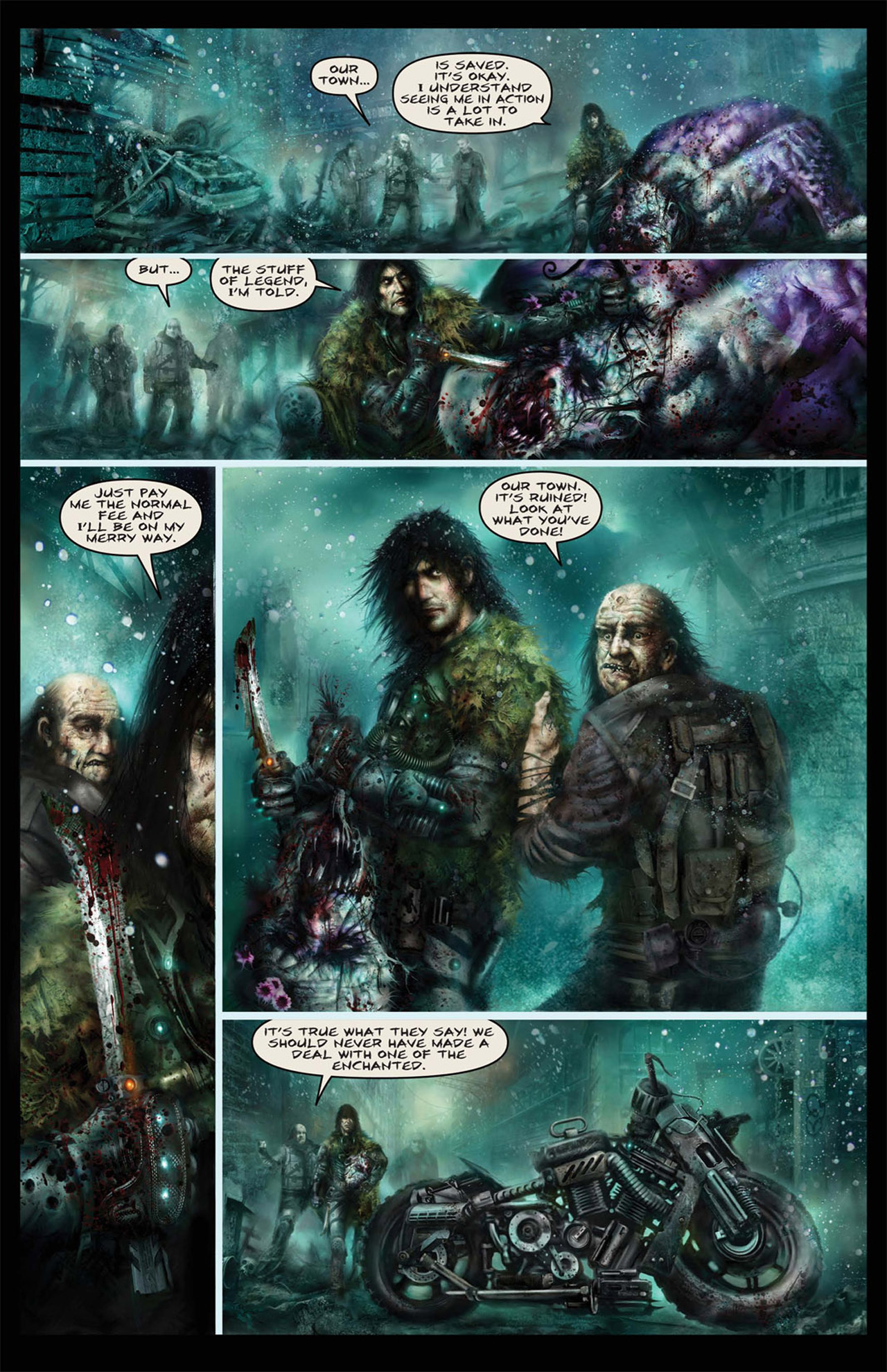 Read online Legends: The Enchanted comic -  Issue # TPB - 9