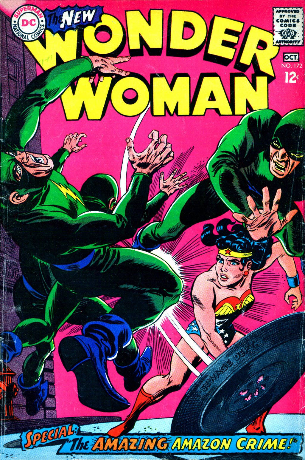 Read online Wonder Woman (1942) comic -  Issue #172 - 1