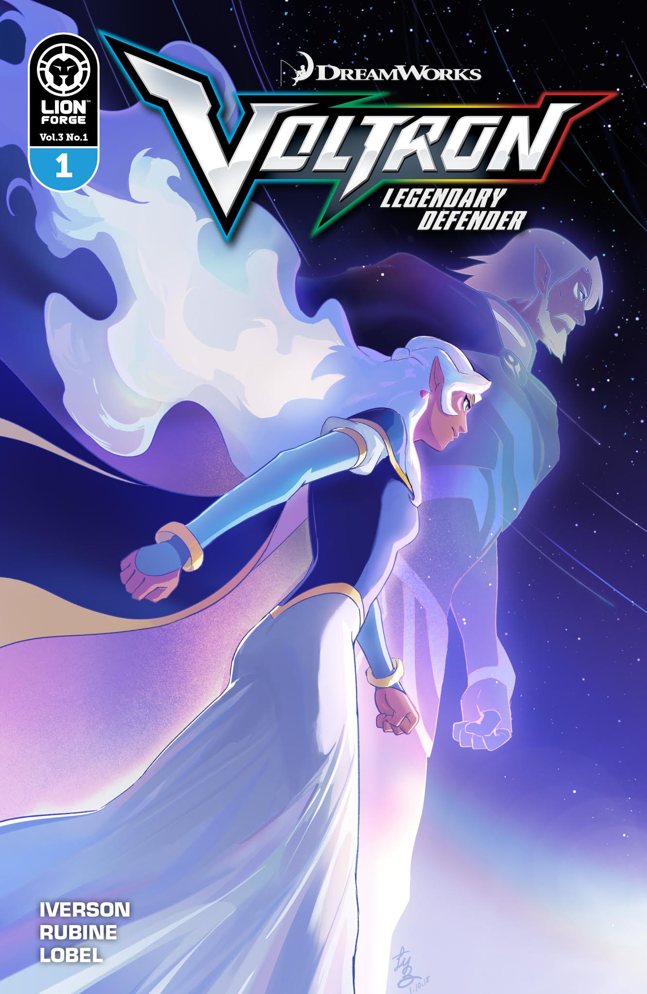 Read online Voltron Legendary Defender (2018) comic -  Issue #1 - 1