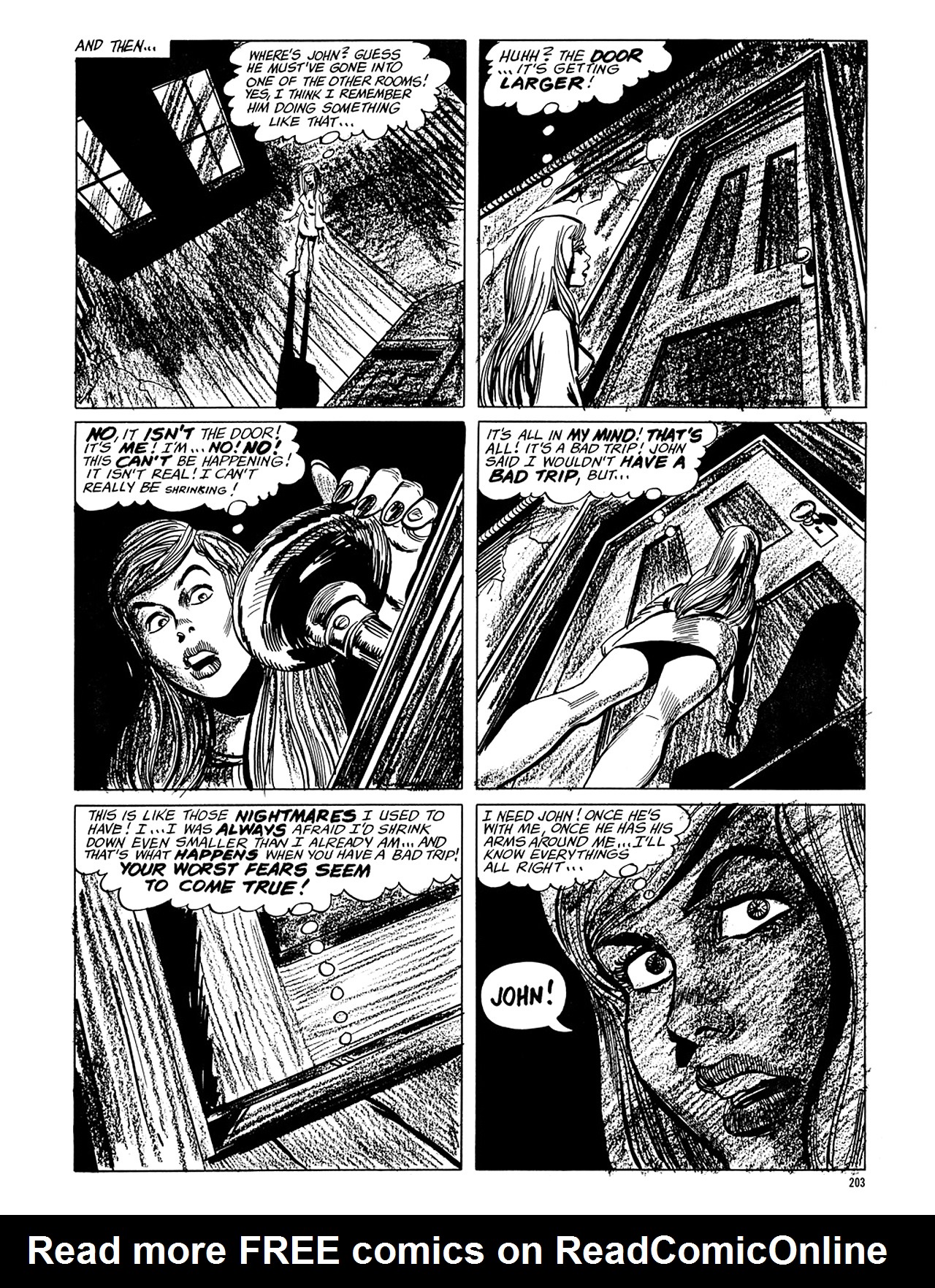 Read online Eerie Archives comic -  Issue # TPB 6 - 203