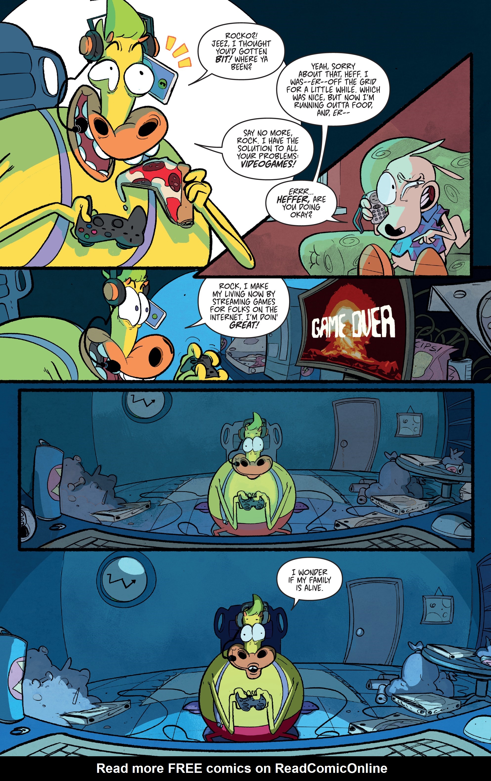 Read online Rocko's Modern Afterlife comic -  Issue #1 - 7