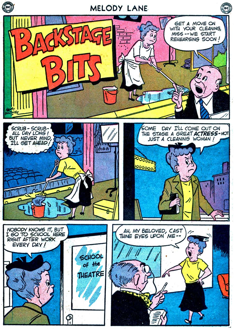 Read online Miss Melody Lane of Broadway comic -  Issue #2 - 39