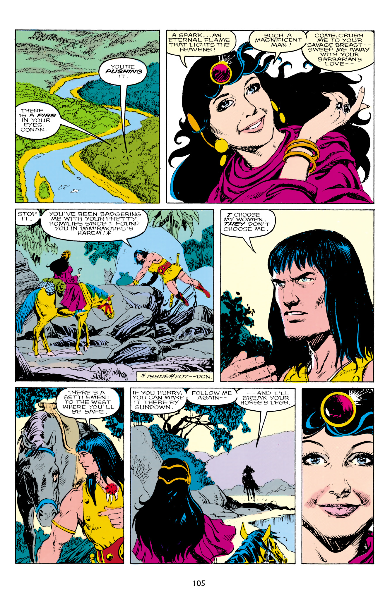 Read online The Chronicles of Conan comic -  Issue # TPB 27 (Part 1) - 105