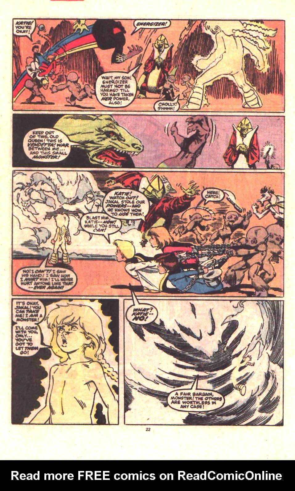 Read online Power Pack (1984) comic -  Issue #25 - 23