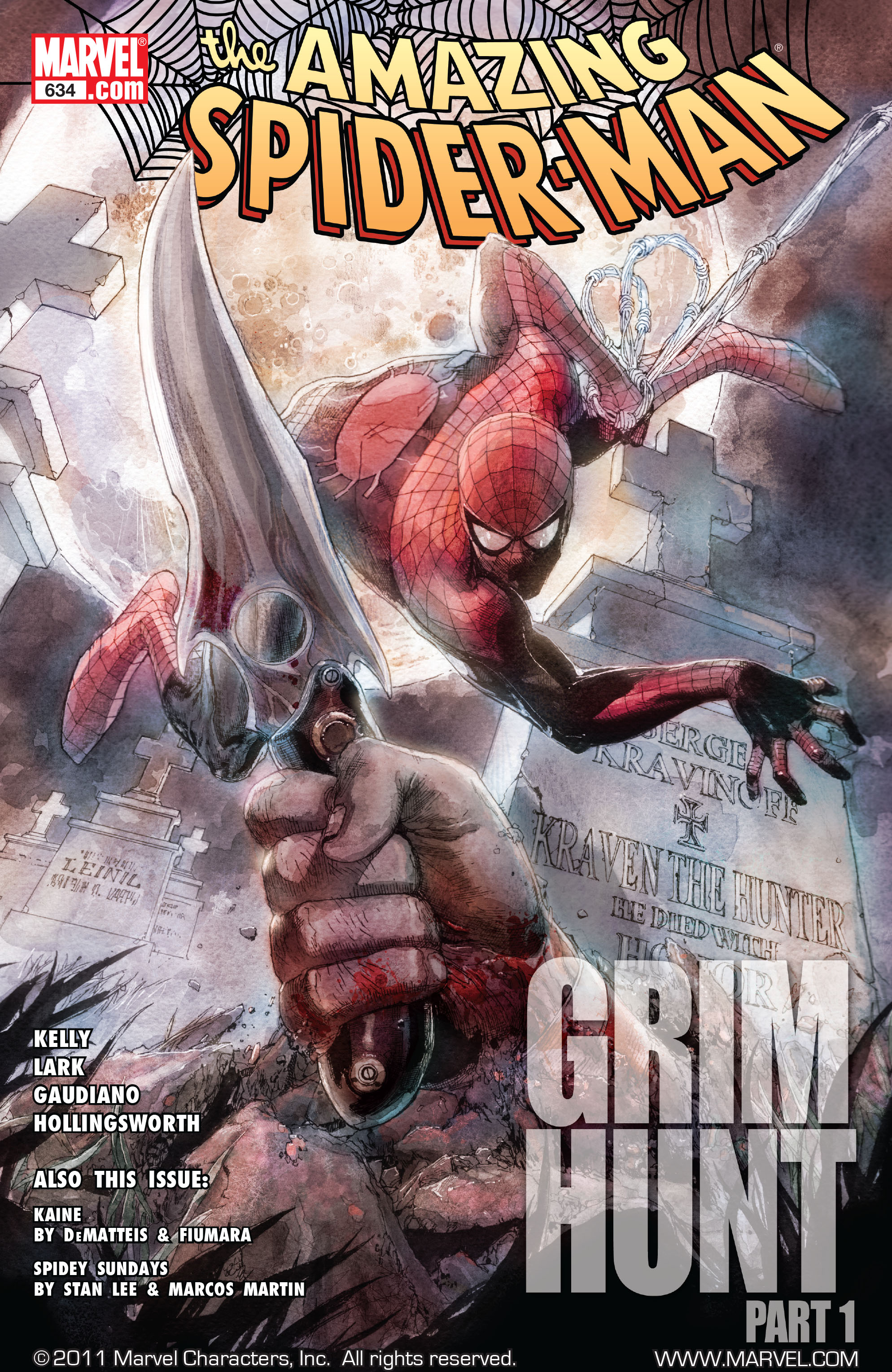 Read online Amazing Spider-Man: Grim Hunt comic -  Issue # TPB (Part 1) - 3