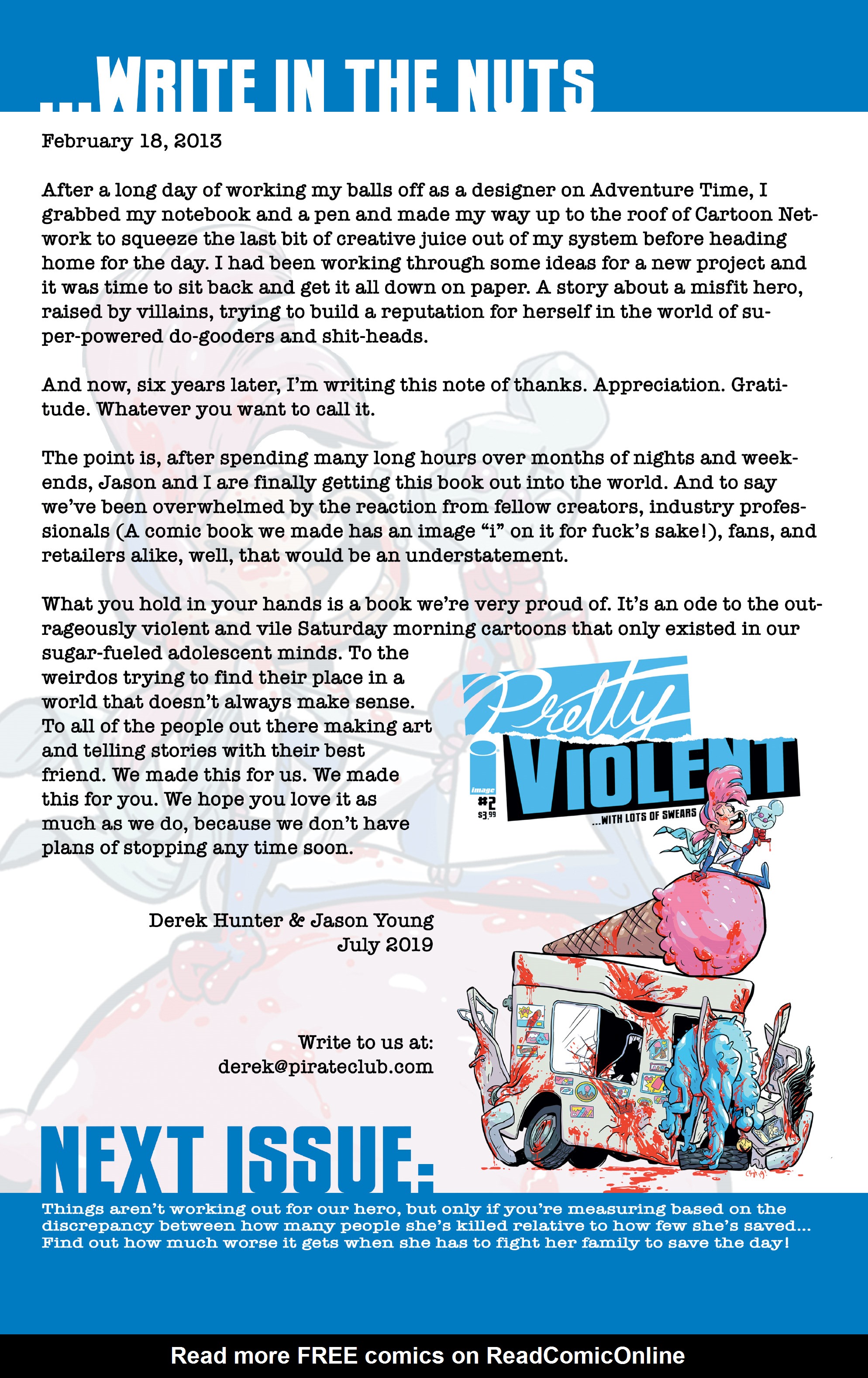 Read online Pretty Violent comic -  Issue #1 - 31