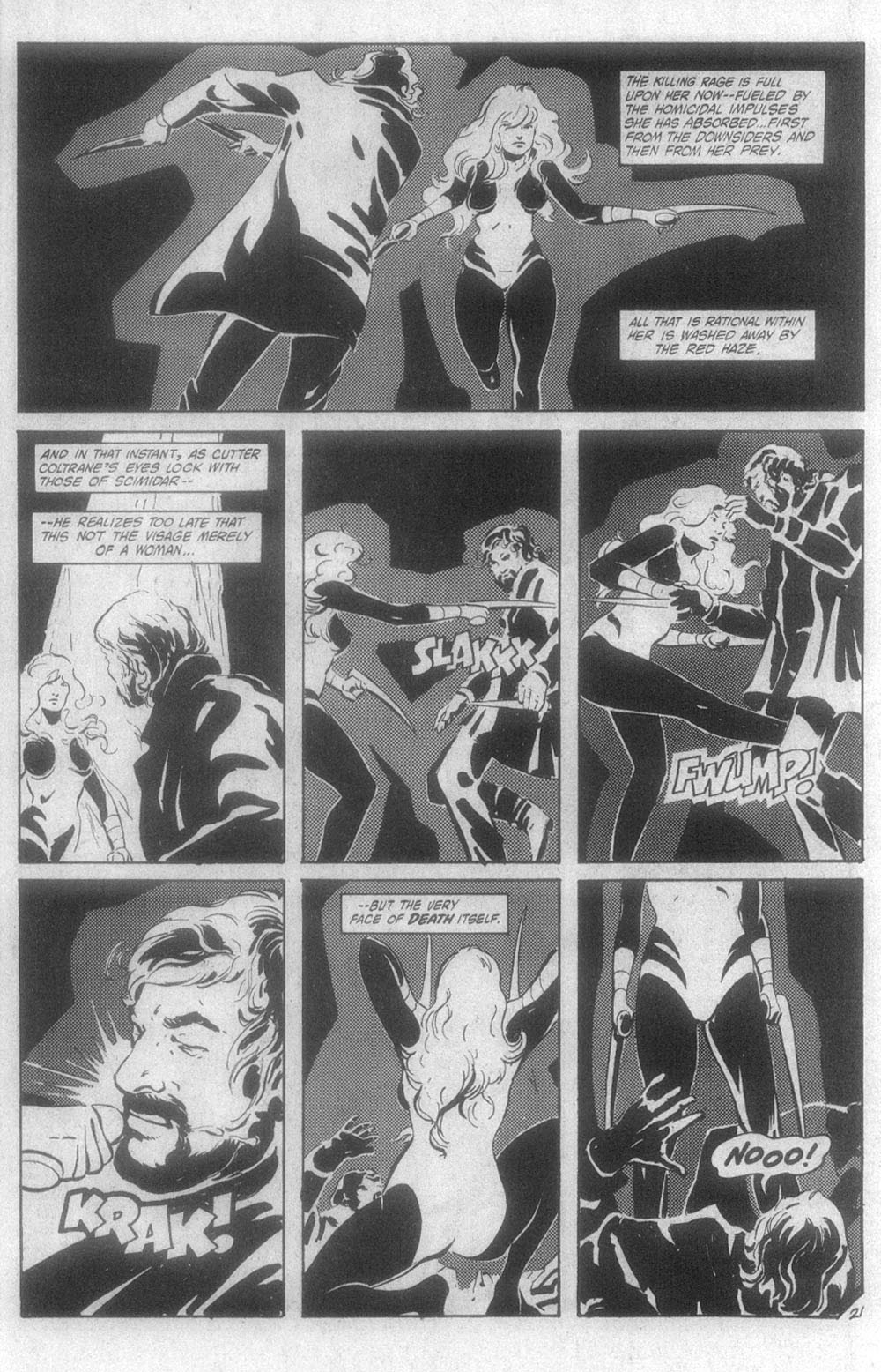 Read online Scimidar (1988) comic -  Issue #1 - 23