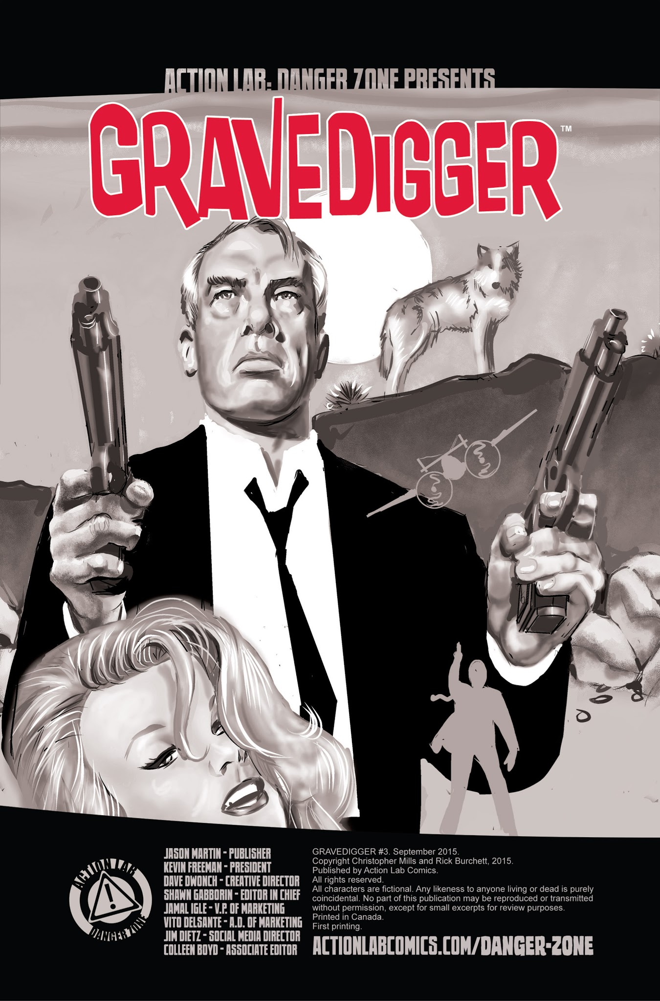 Read online Gravedigger comic -  Issue #3 - 2