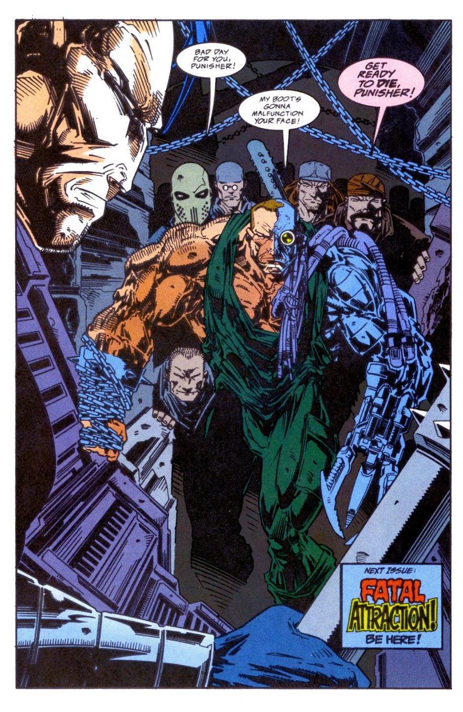 Read online Punisher 2099 comic -  Issue #23 - 23