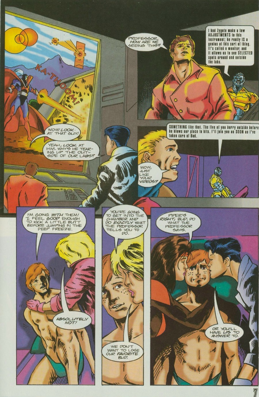 Read online Ex-Mutants comic -  Issue #11 - 9